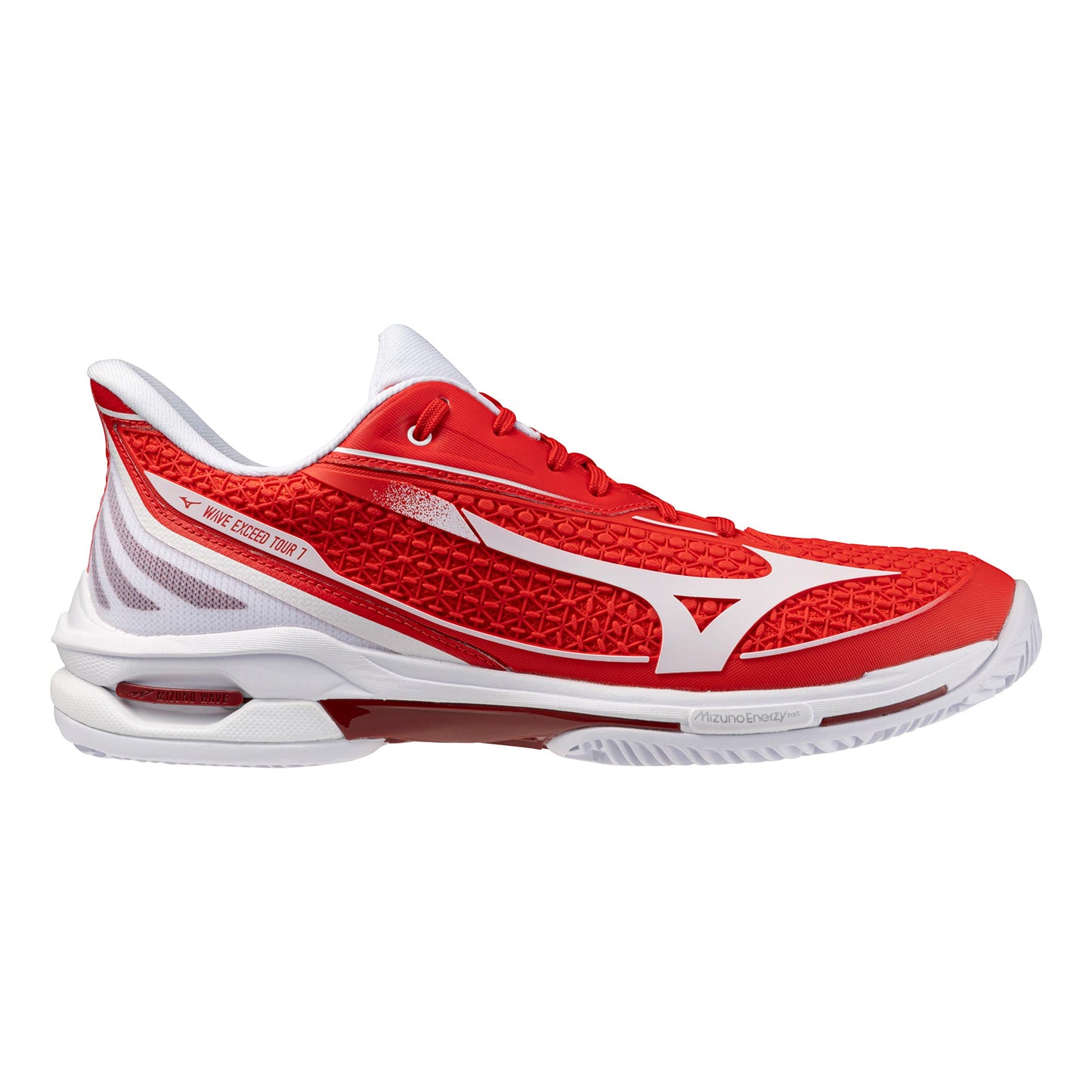 Mizuno Wave Exceed Tour 7 Scarpa per terra rossa Uomini - rosso, bianco