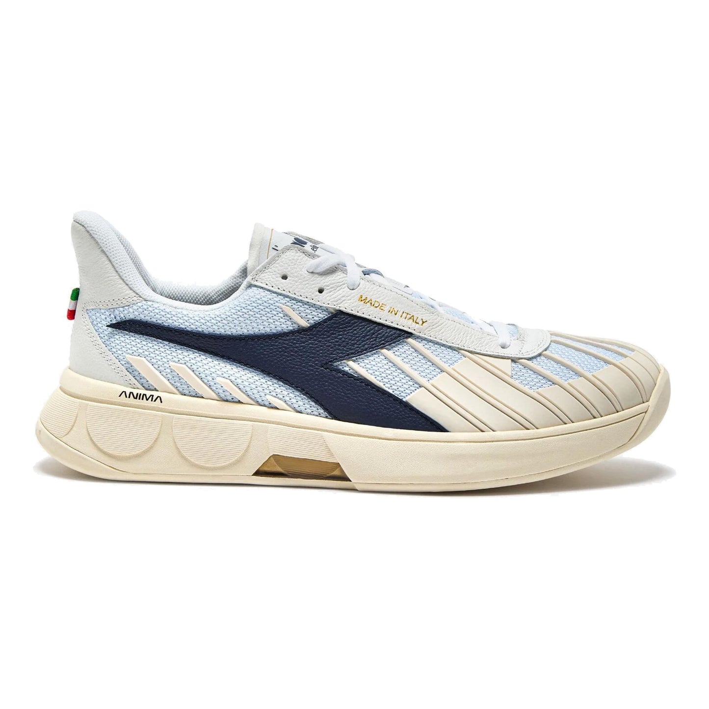 Diadora B. Elite Star Made In Italy Scarpa Per Tutte Le Superfici Uomini-Bianco,Blu