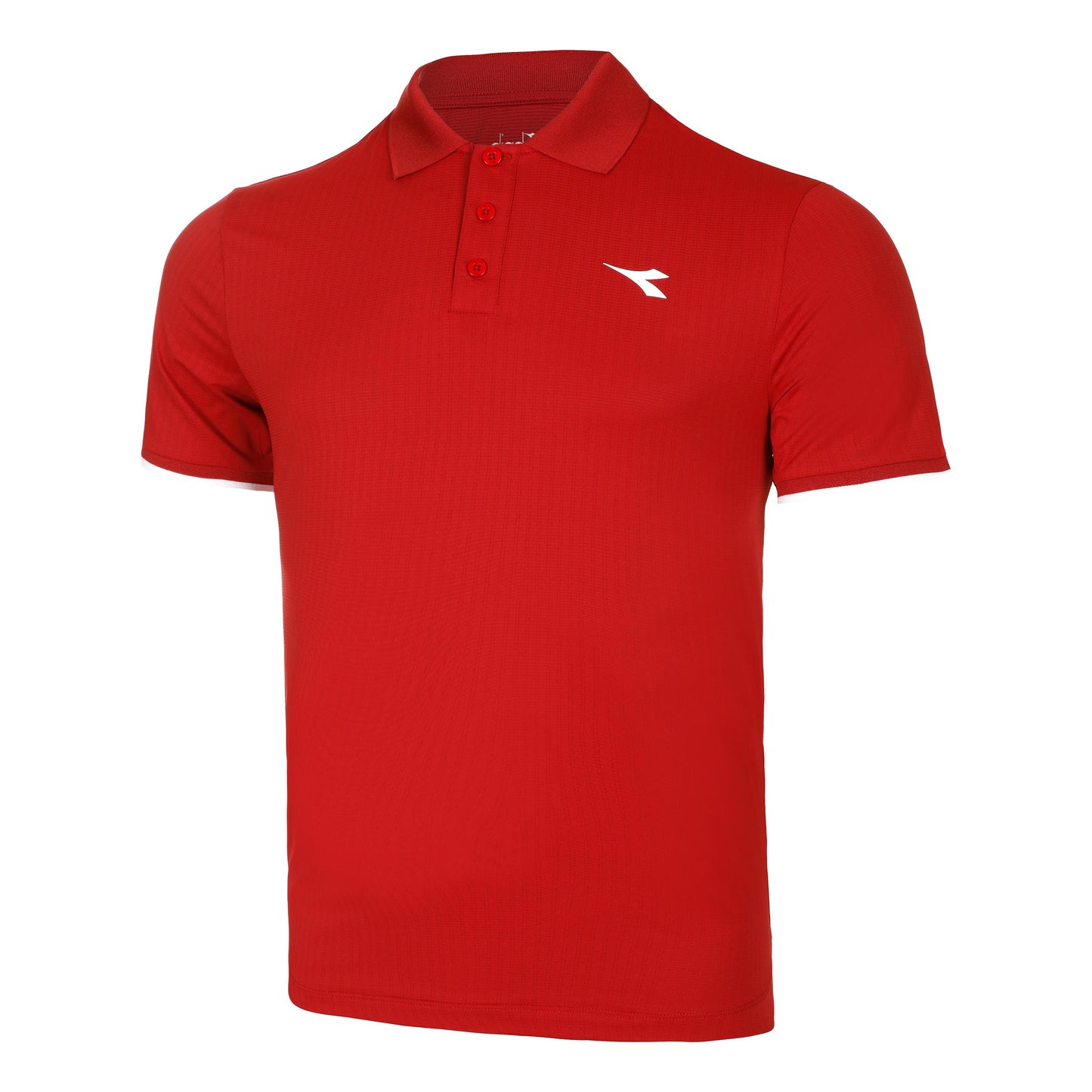 Diadora Icon Polo Uomini - rosso,