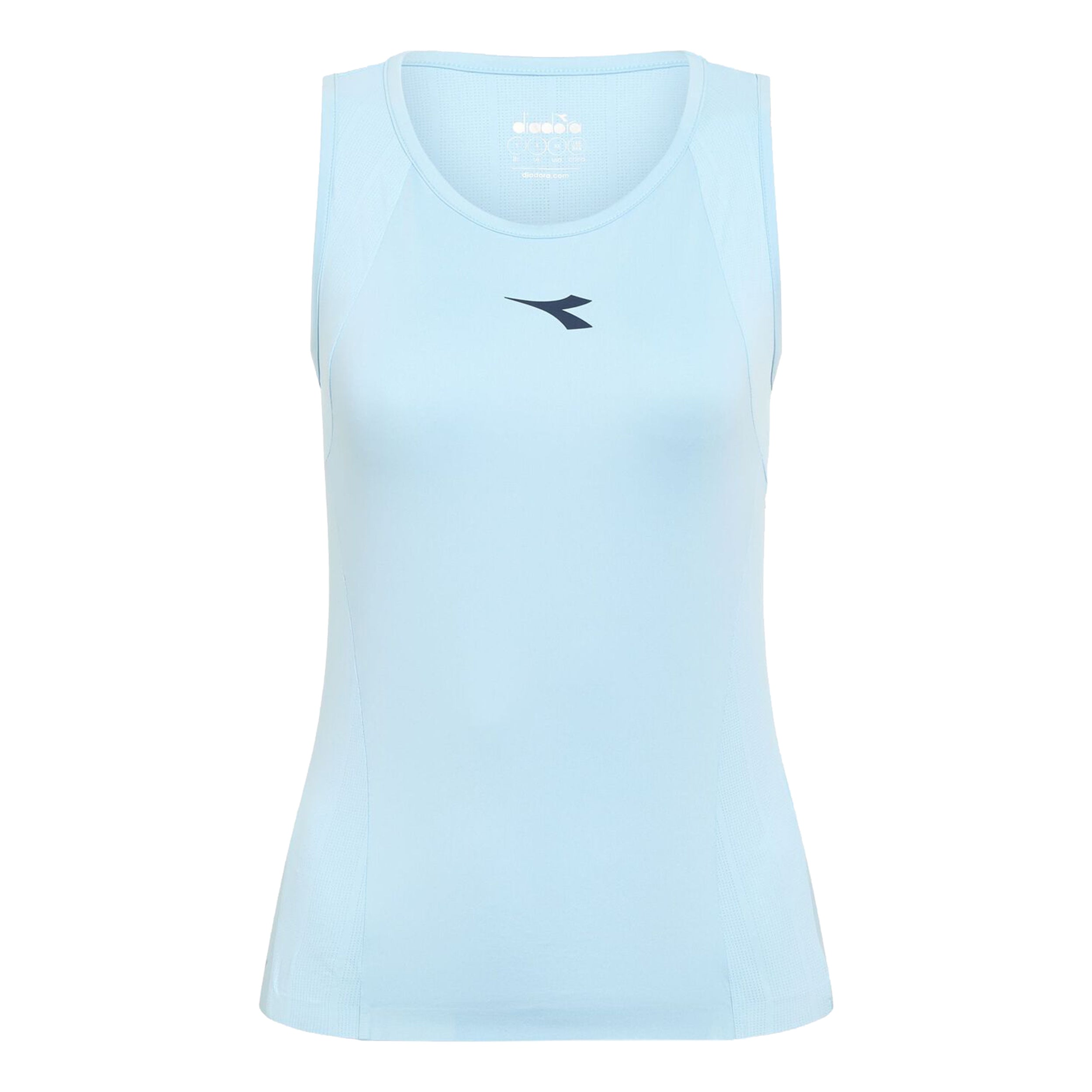 Diadora L. Icon Canottiera Donna-Blu Chiaro