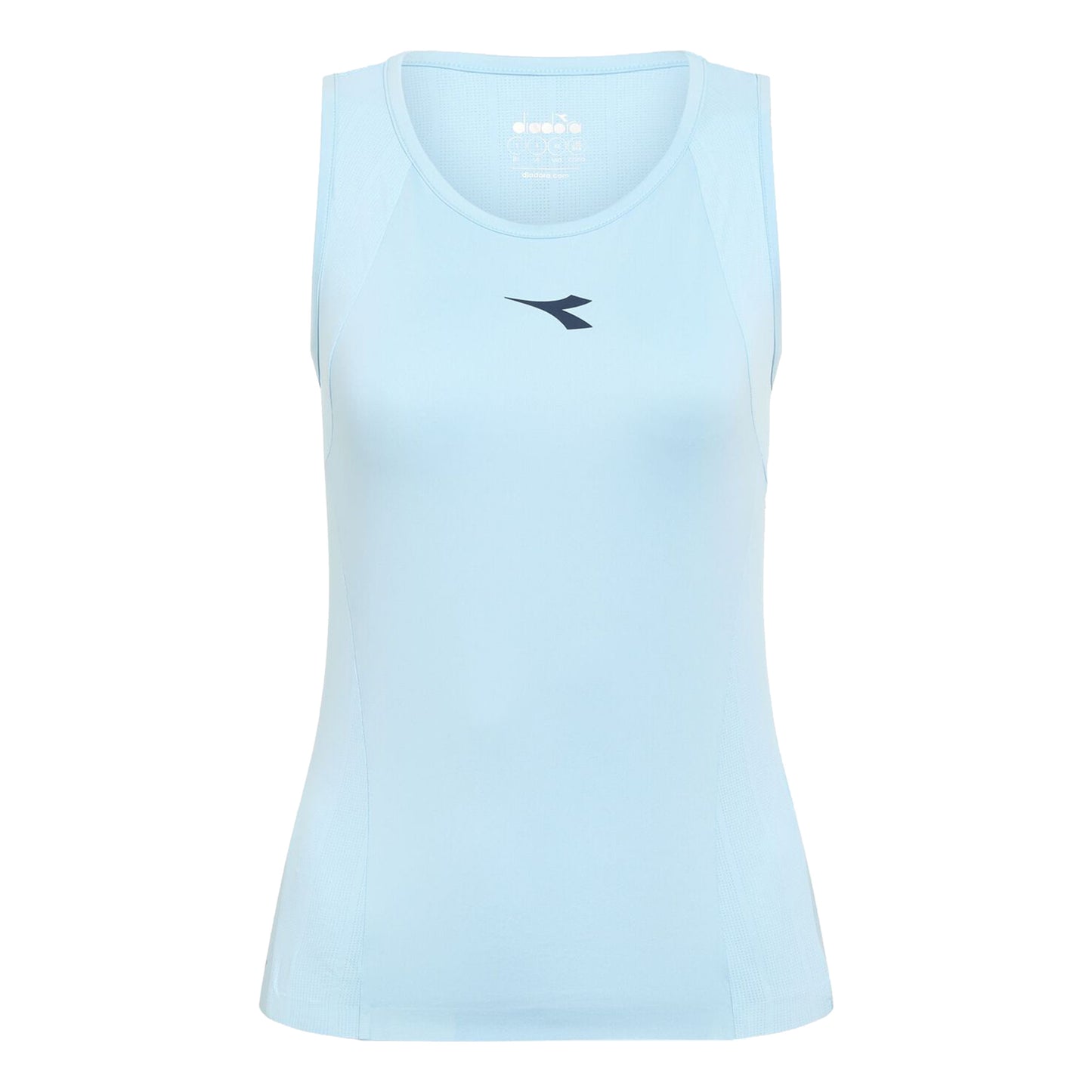 Diadora L. Icon Canottiera Donna-Blu Chiaro
