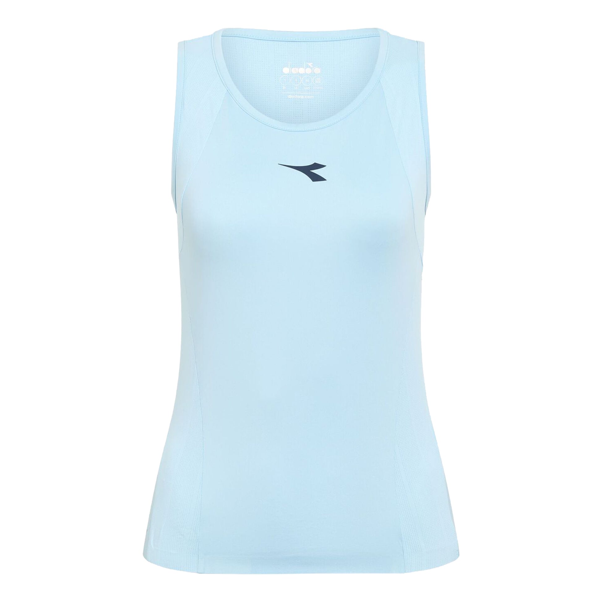 Diadora L. Icon Canottiera Donna-Blu Chiaro