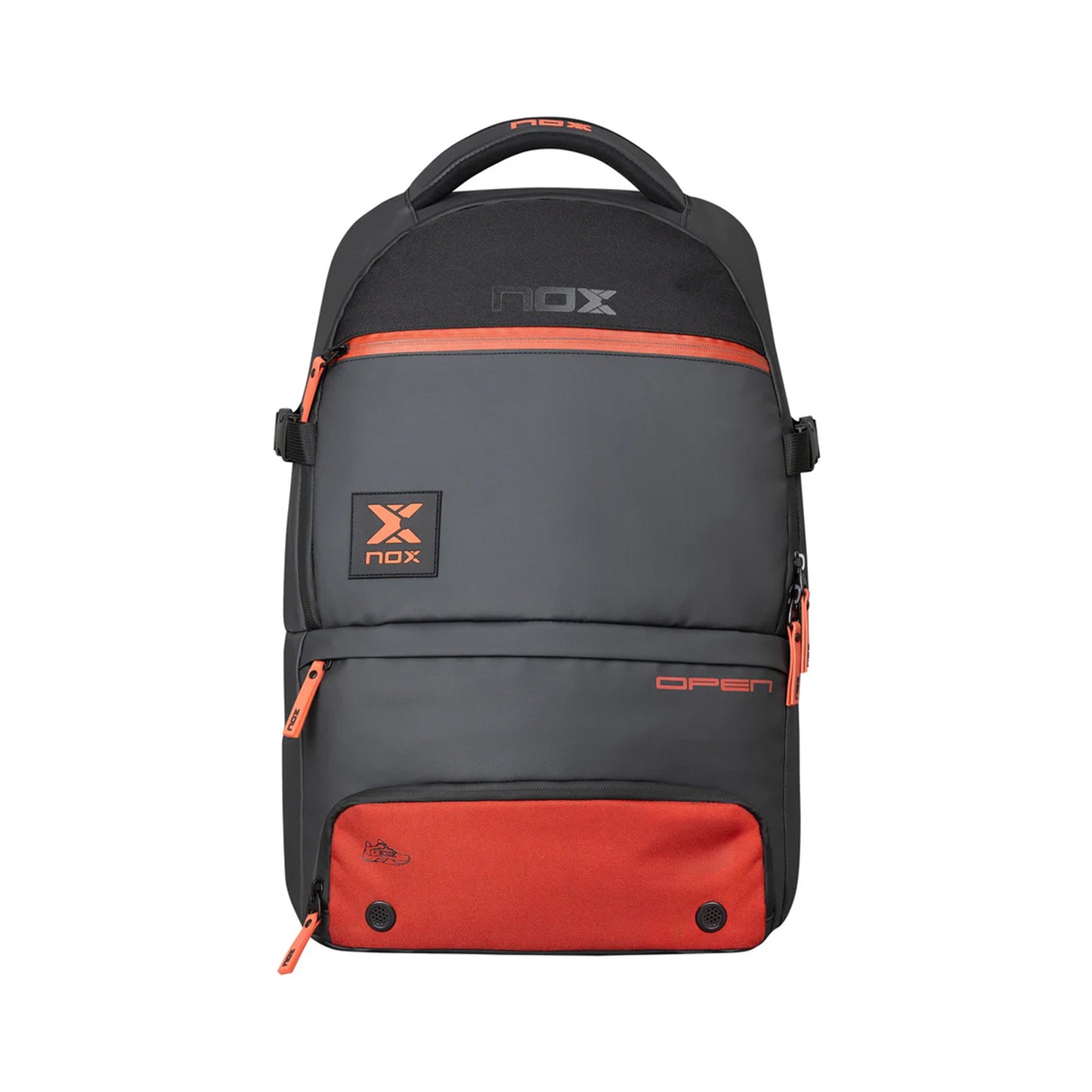 NOX Open Series Zaino-Nero,Arancione