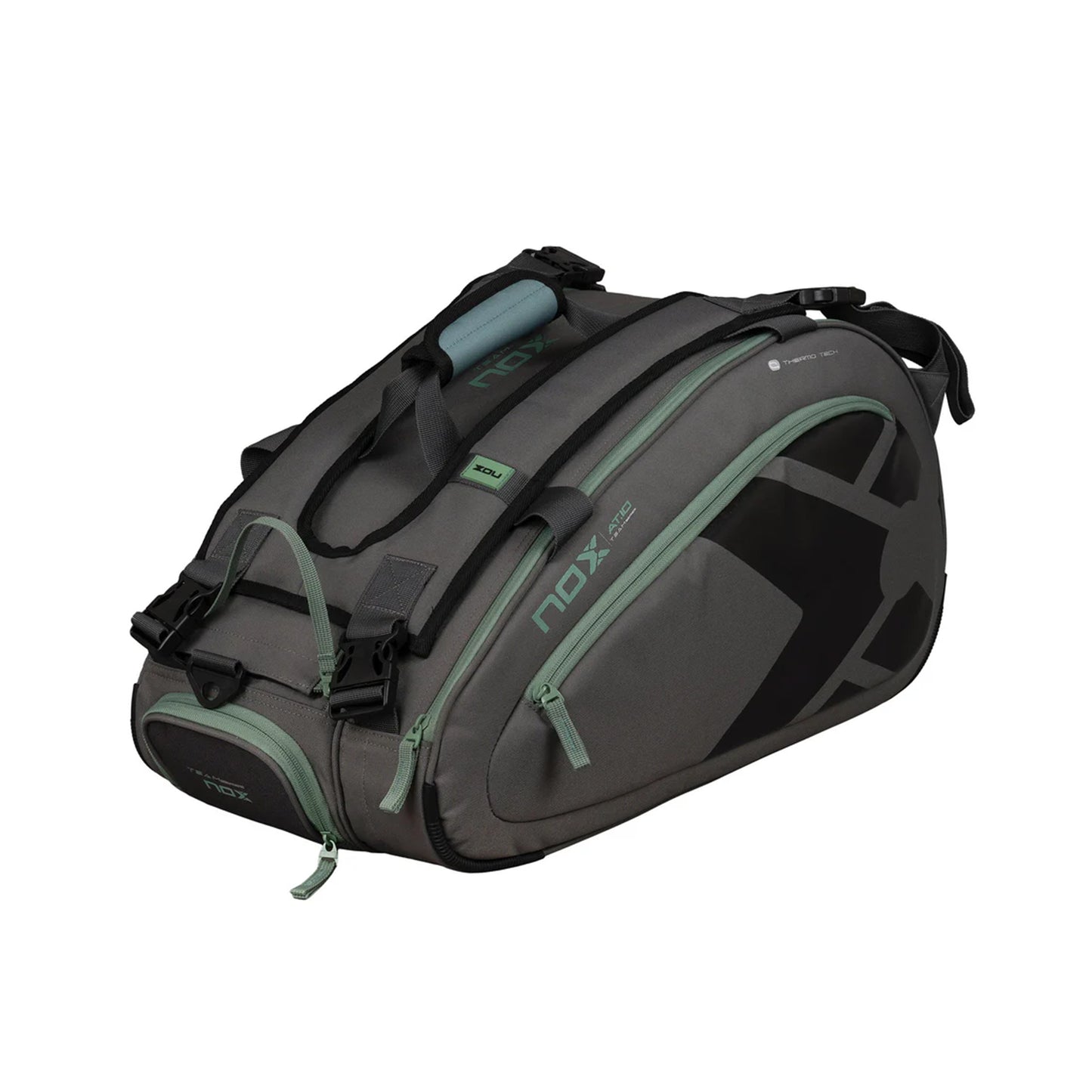 NOX AT10 Team Borsa Per Racchetta Da Padel-Grigio,Nero
