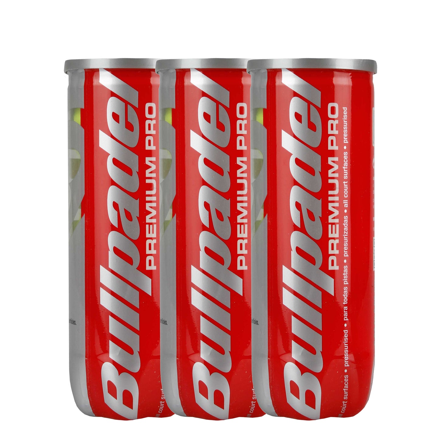 Bullpadel 3 tubi da 3 Premium Pro