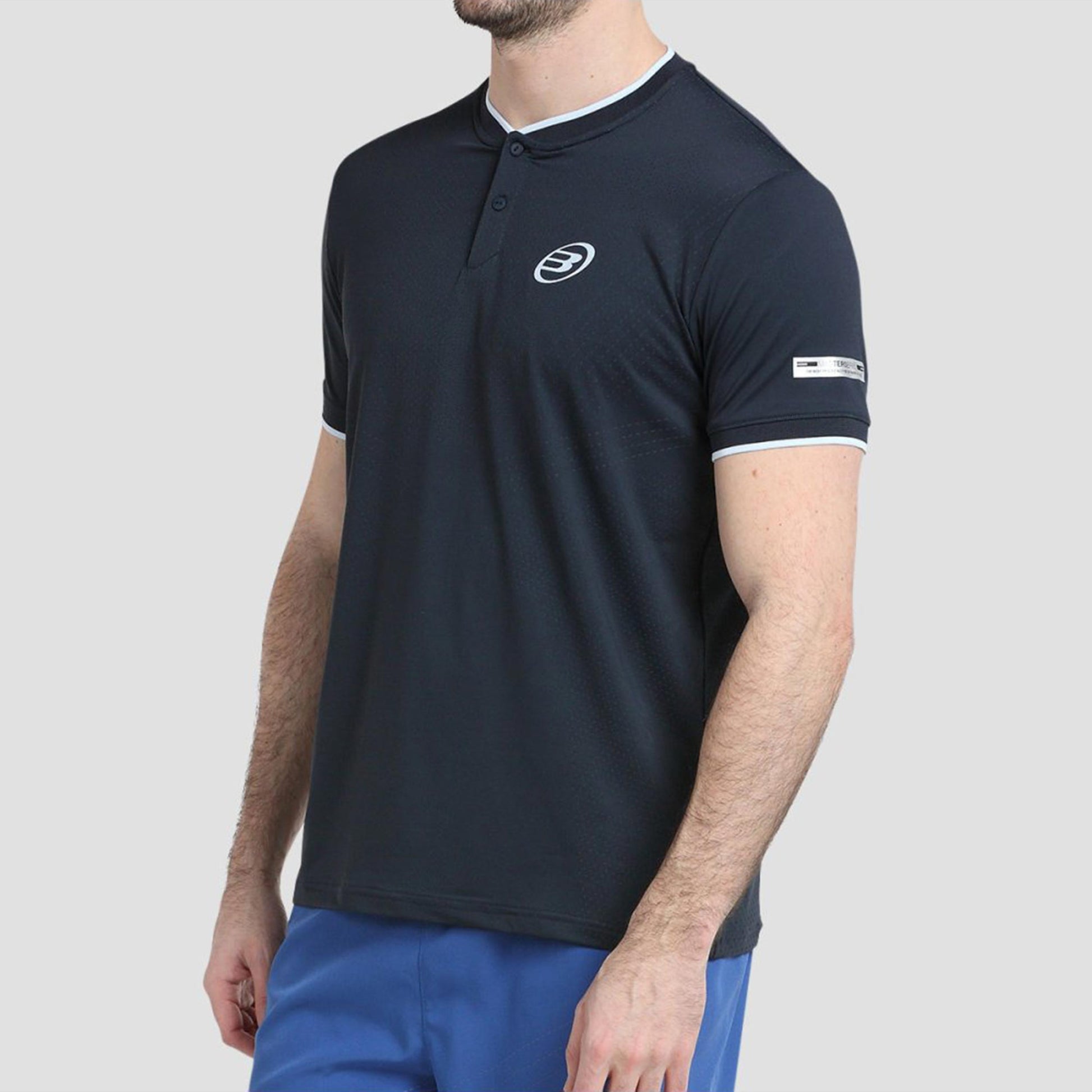 Bullpadel Agane Polo Uomini - blu,