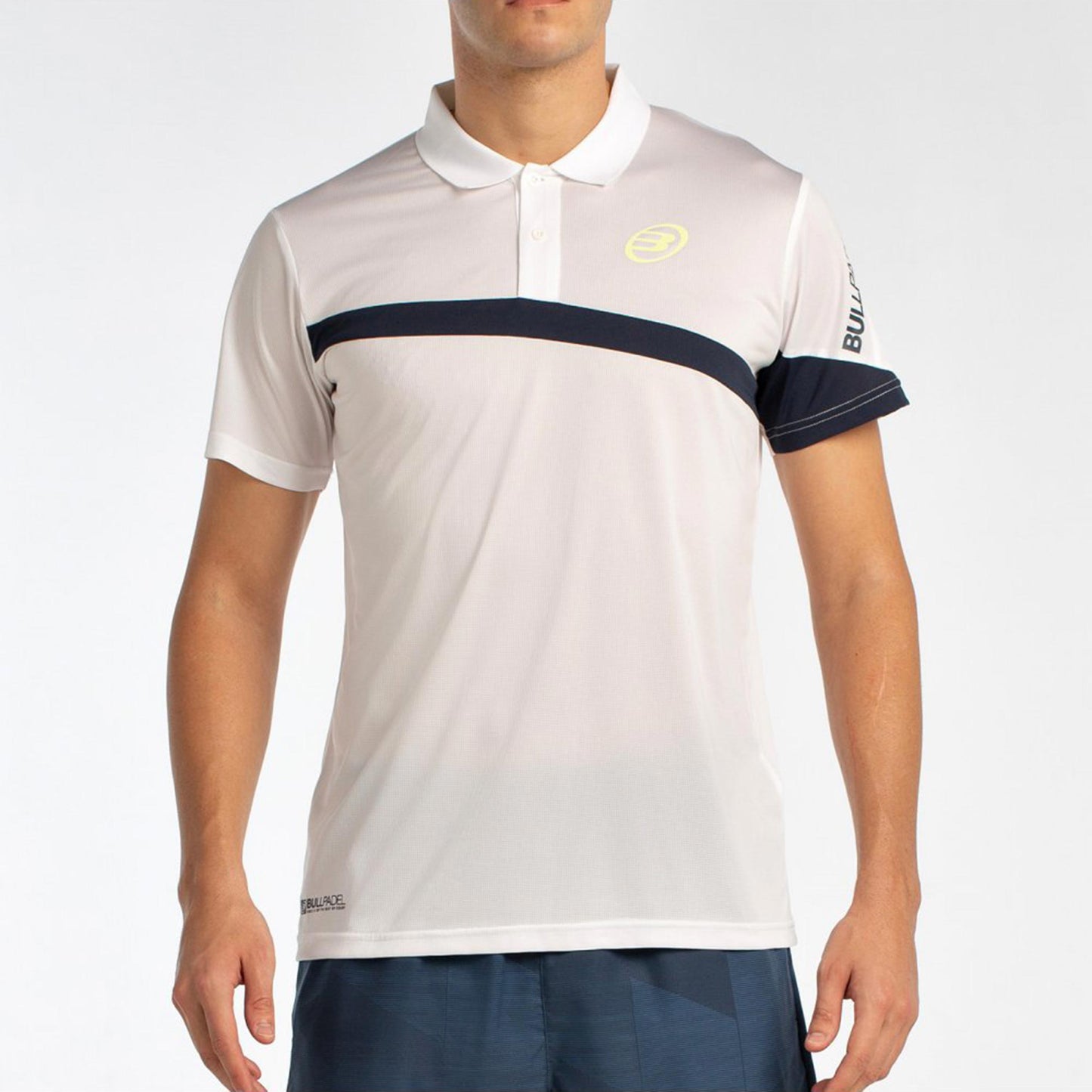 Bullpadel Lucir Polo Uomini-Bianco