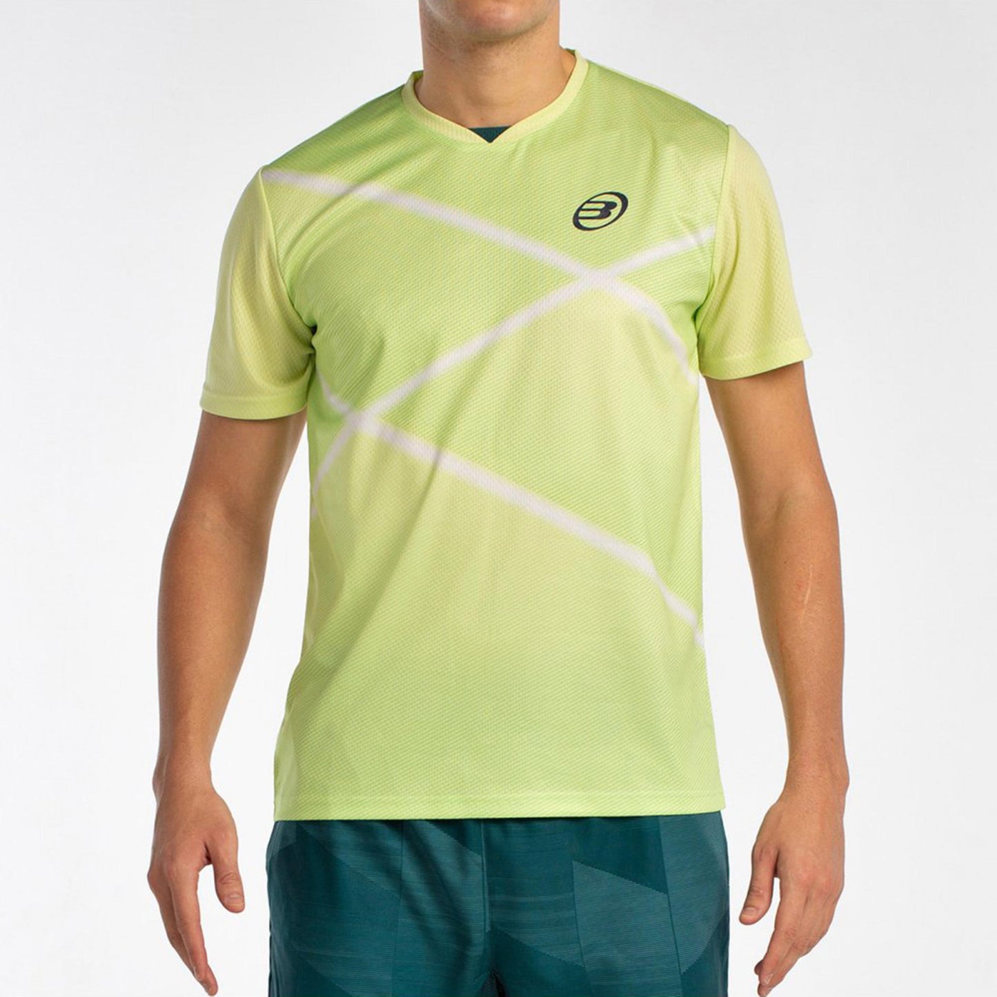Bullpadel Ladra Maglietta Uomini-Giallo Limone