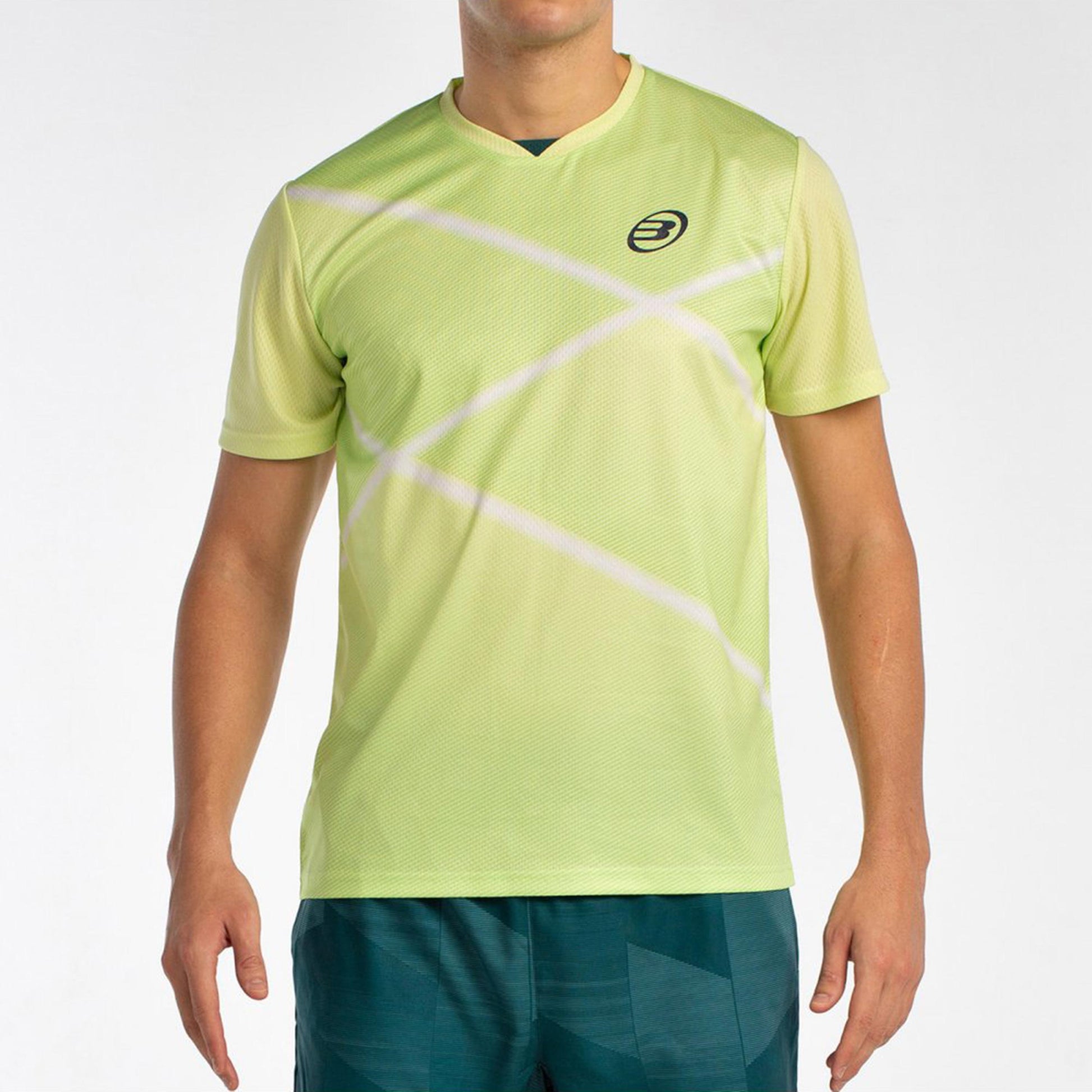 Bullpadel Ladra Maglietta Uomini-Giallo Limone