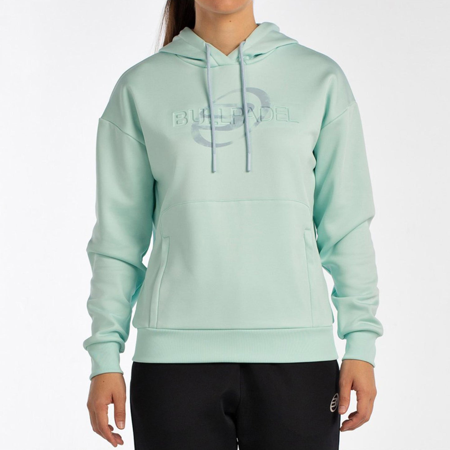 Bullpadel Befas Felpa Con Cappuccio Donna-Mint