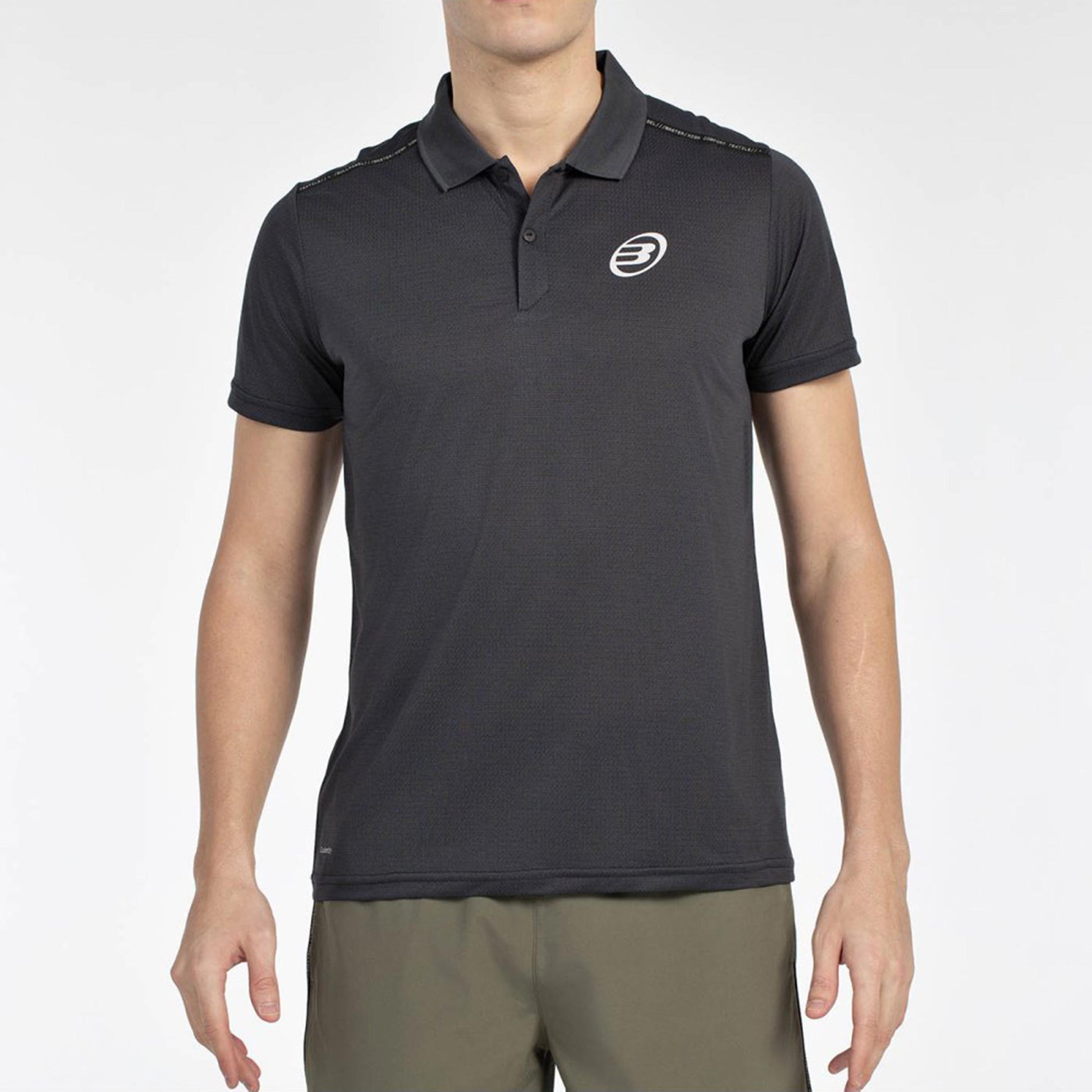 Bullpadel Mirac Polo Uomini-Nero