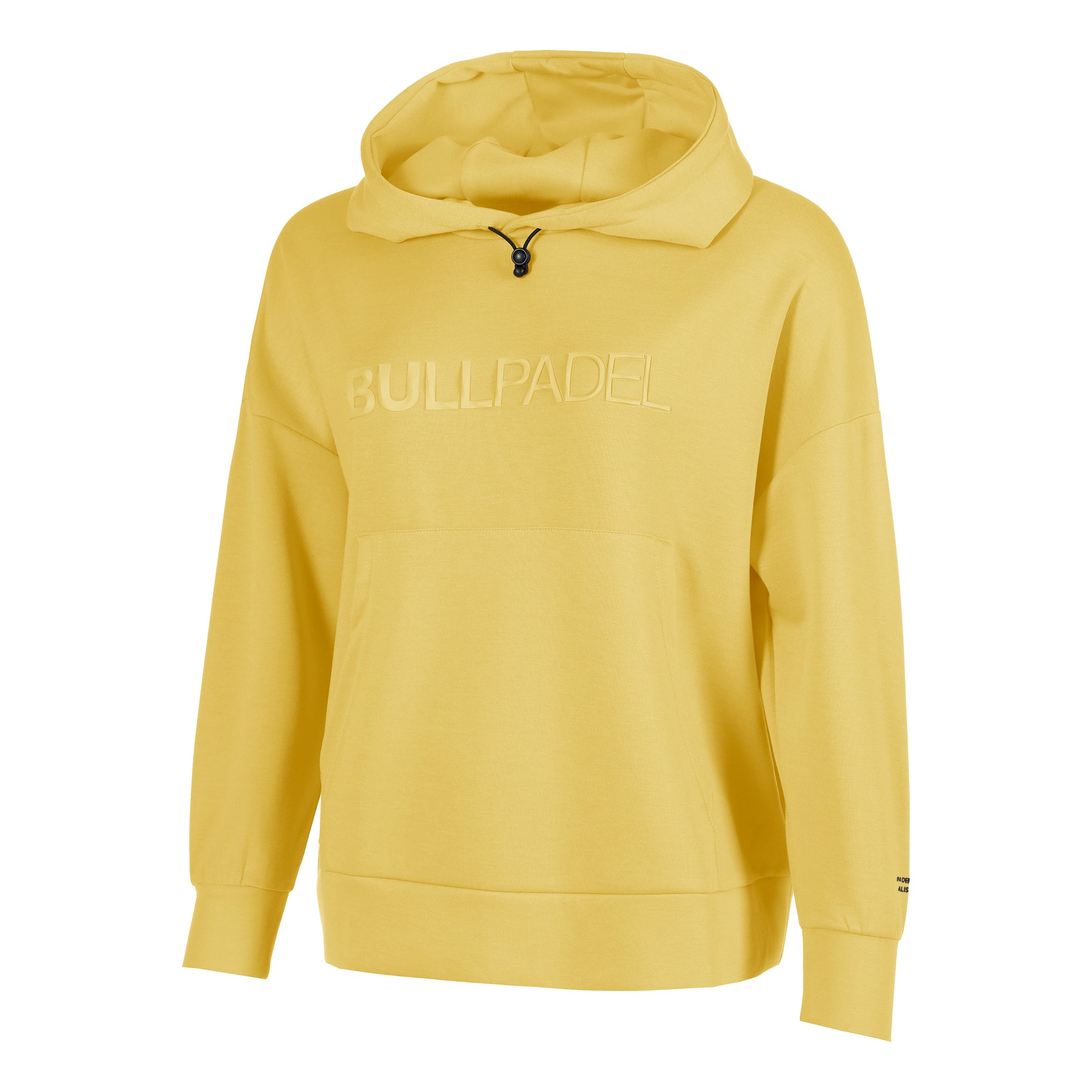 Bullpadel Silba Felpa Con Cappuccio Donna-Giallo