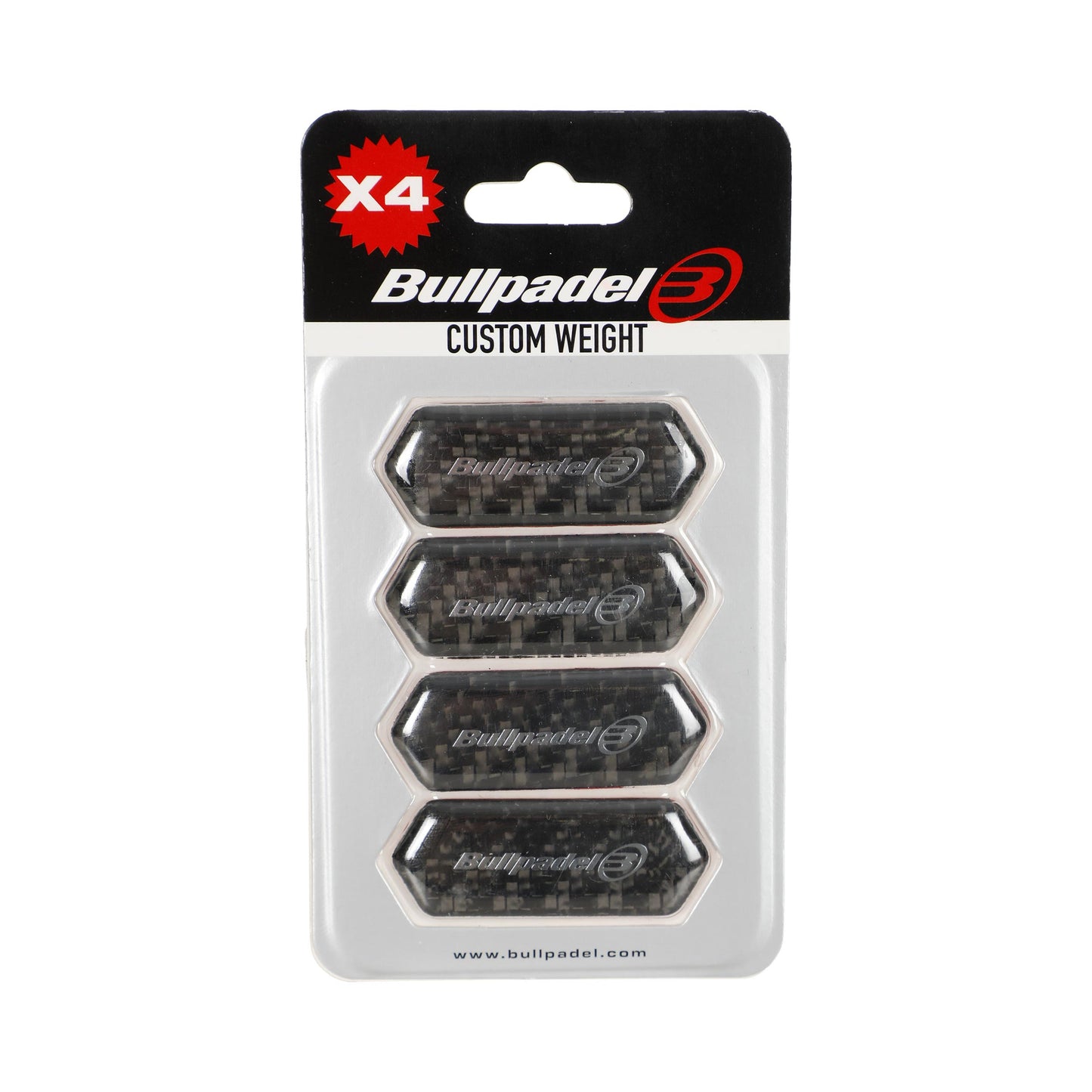 Bullpadel Protector Custom (4x3 gr.) Nastro di piombo - nero