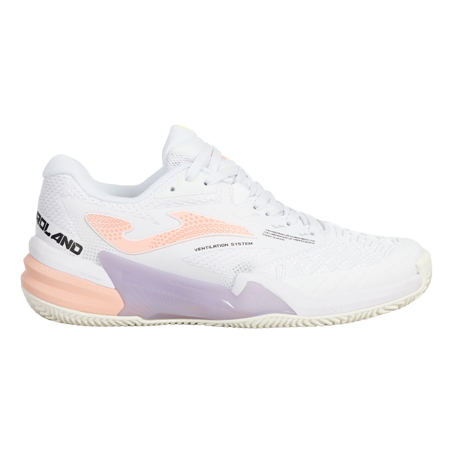 Joma Roland Lady Scarpa per terra rossa Donna-bianco