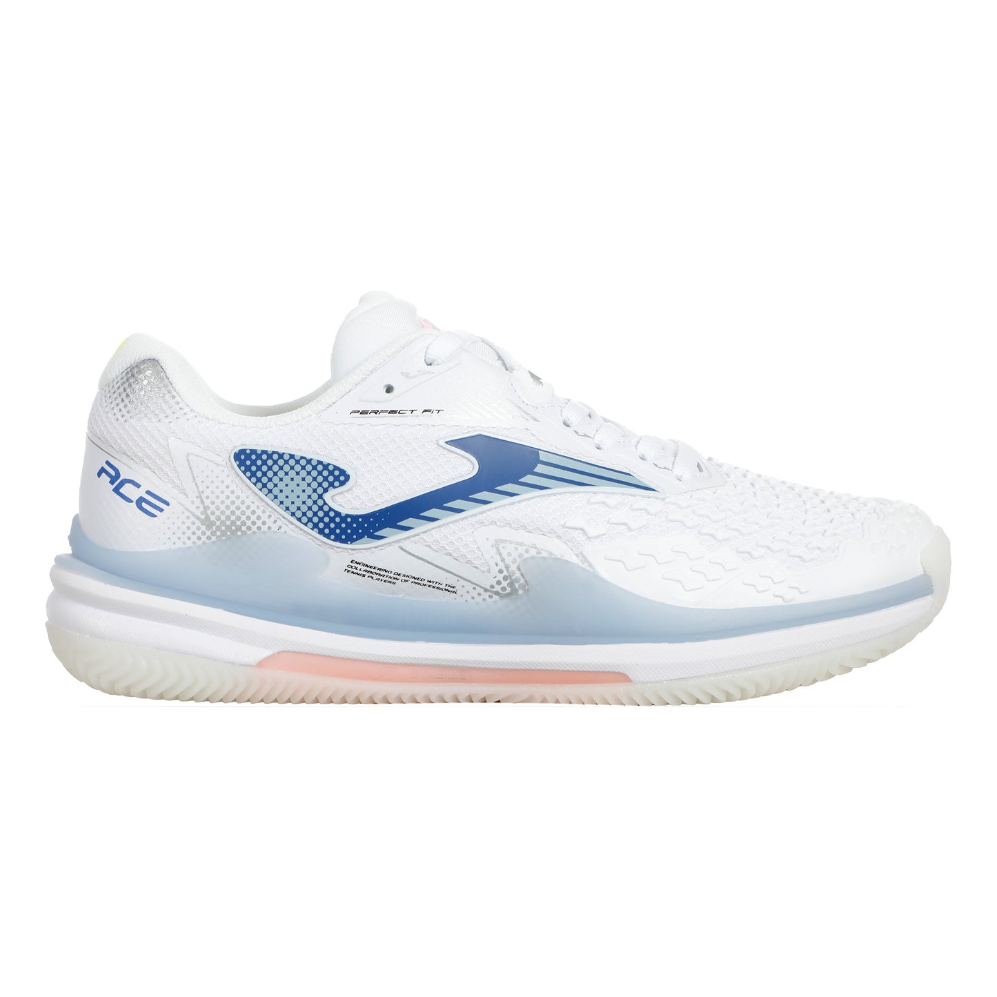 Joma Ace Scarpa Per Terra Rossa Donna-Bianco