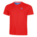 Crew Inside Out V-Neck Maglietta Uomini - rosso
