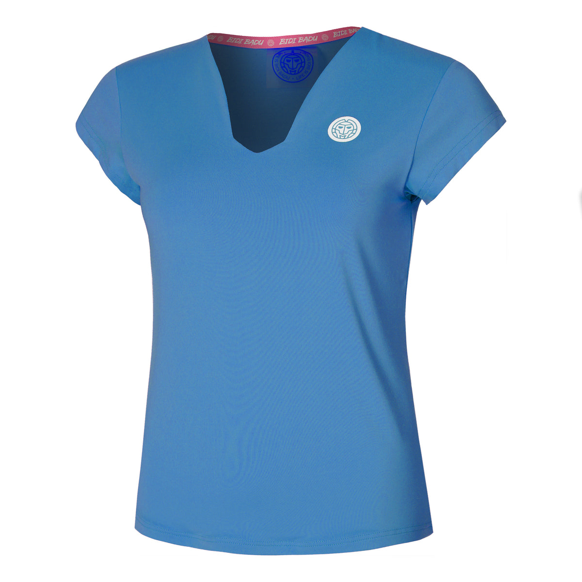 BIDI BADU Spike V-Neck Maglietta Donna-Blu