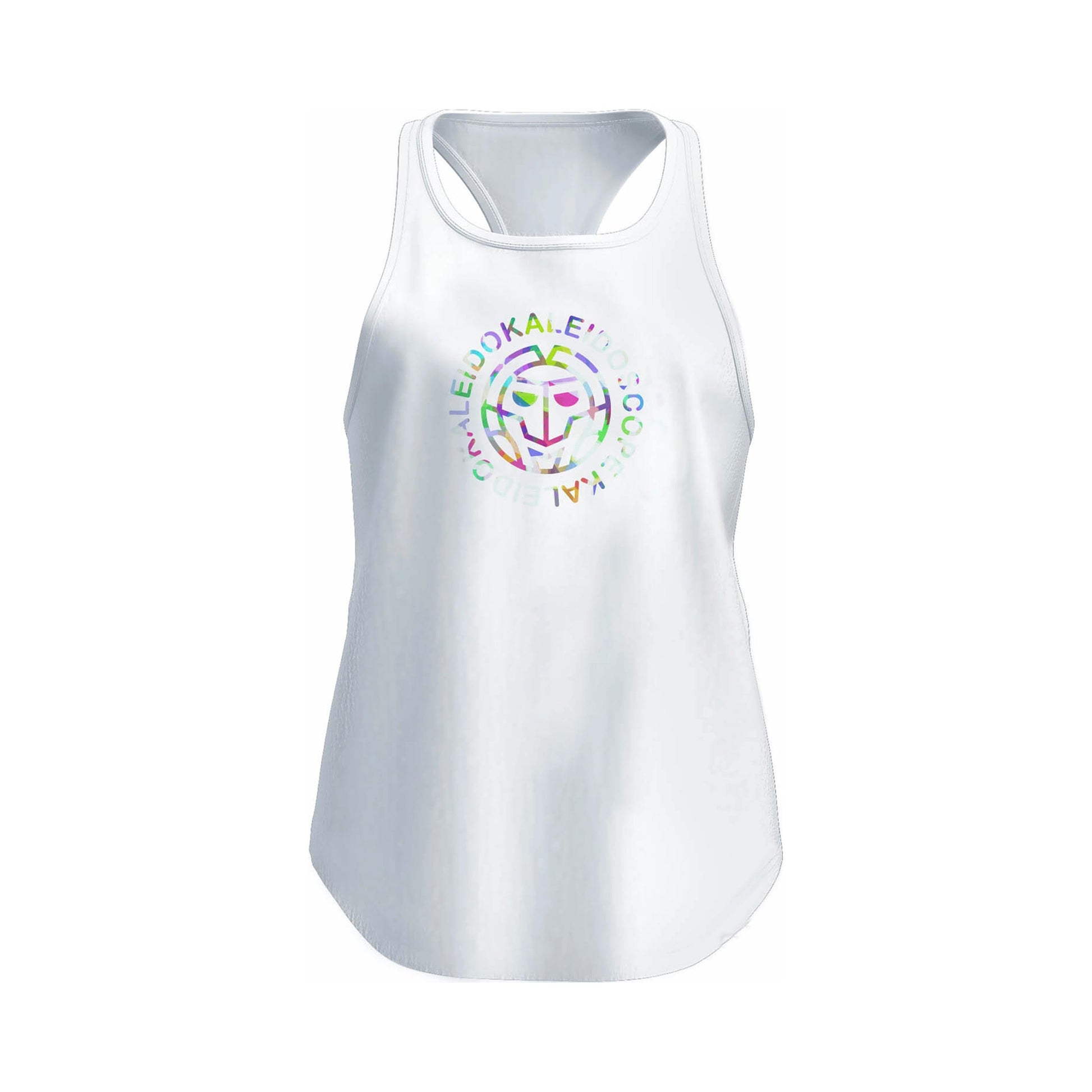 BIDI BADU Kaleido Chill Canottiera Ragazze-Bianco