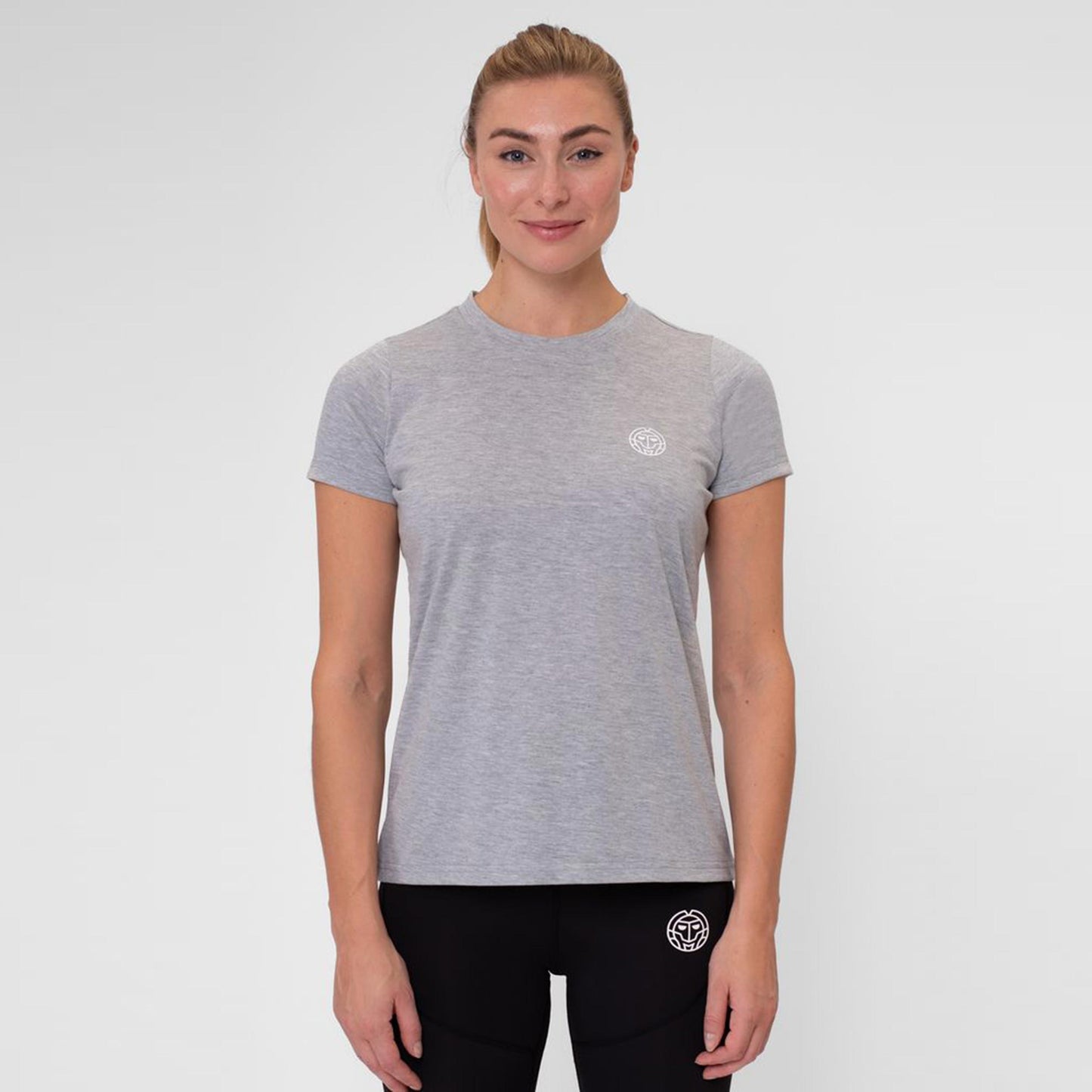 BIDI BADU Crew Chill Maglietta Donna-Grigio