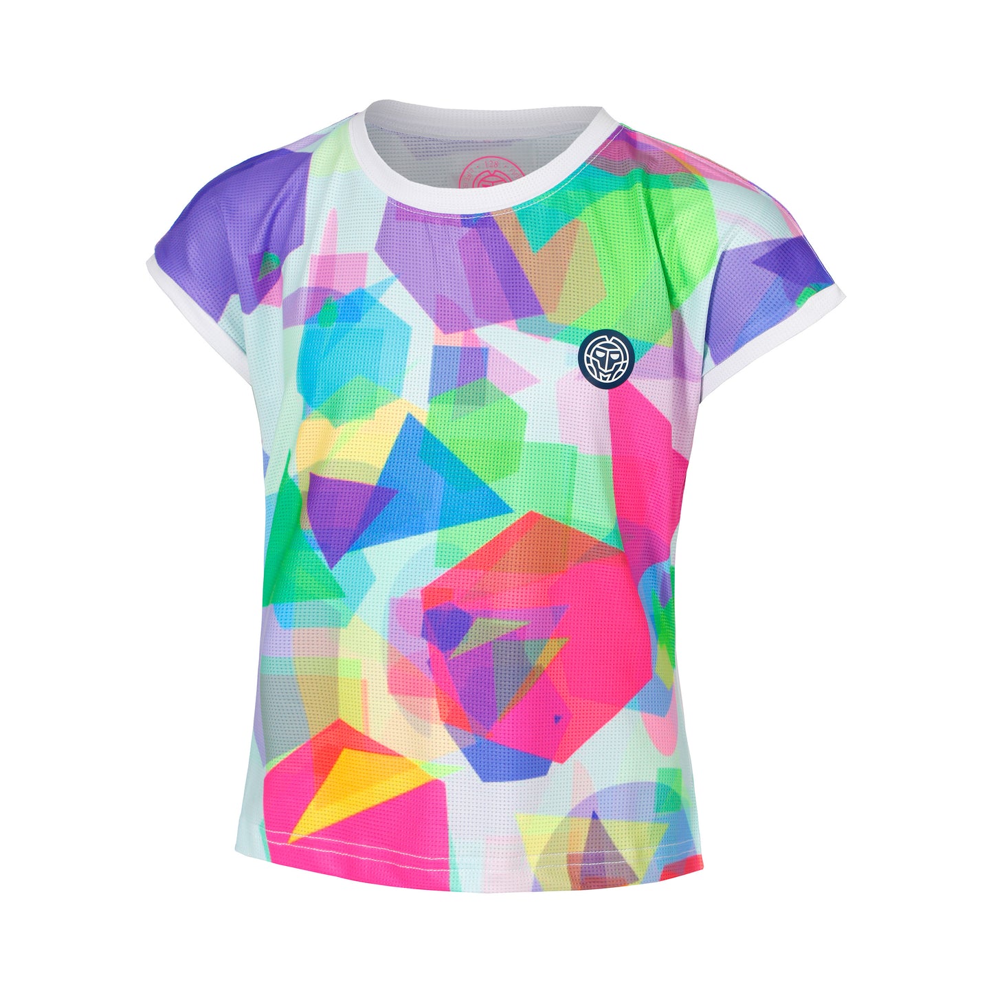 BIDI BADU Kaleido Maglietta Ragazze-Multicolore