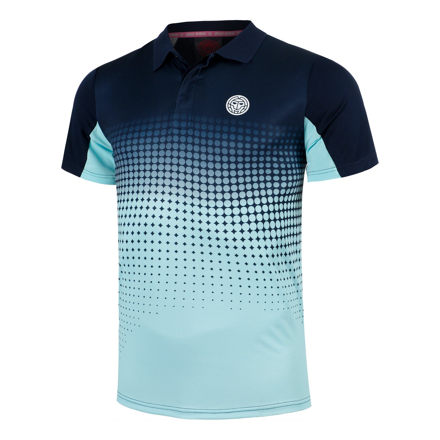 BIDI BADU Spectrum Spirit Polo Uomini-Blu Chiaro,Blu Scuro