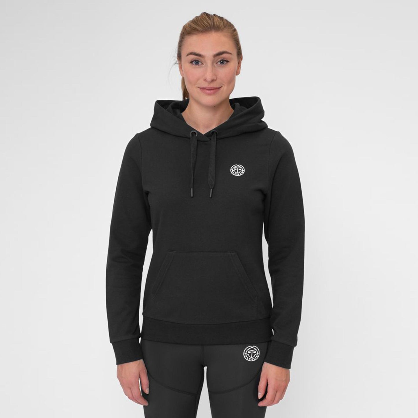 BIDI BADU Crew Chill Felpa Con Cappuccio Donna-Nero