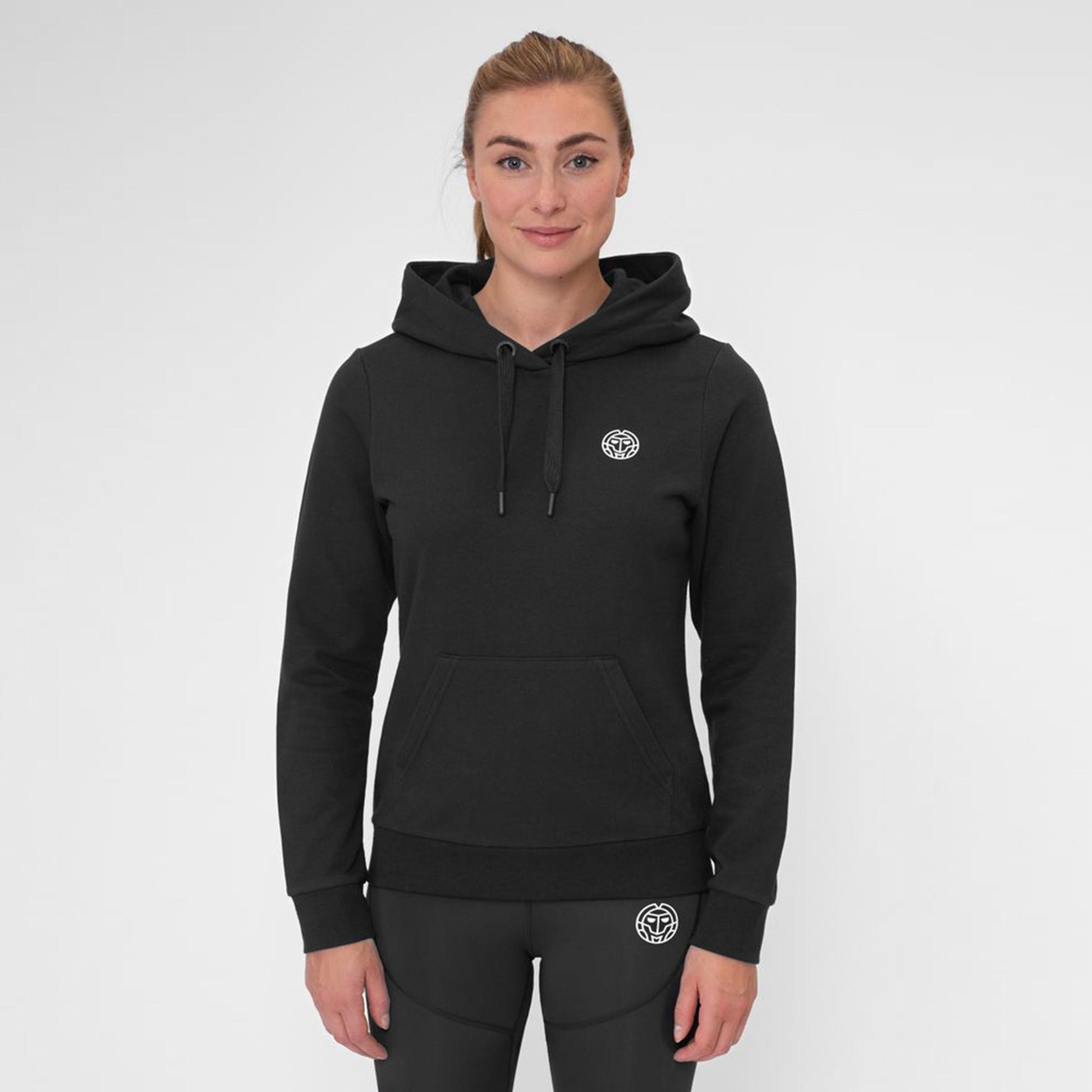 BIDI BADU Crew Chill Felpa Con Cappuccio Donna-Nero