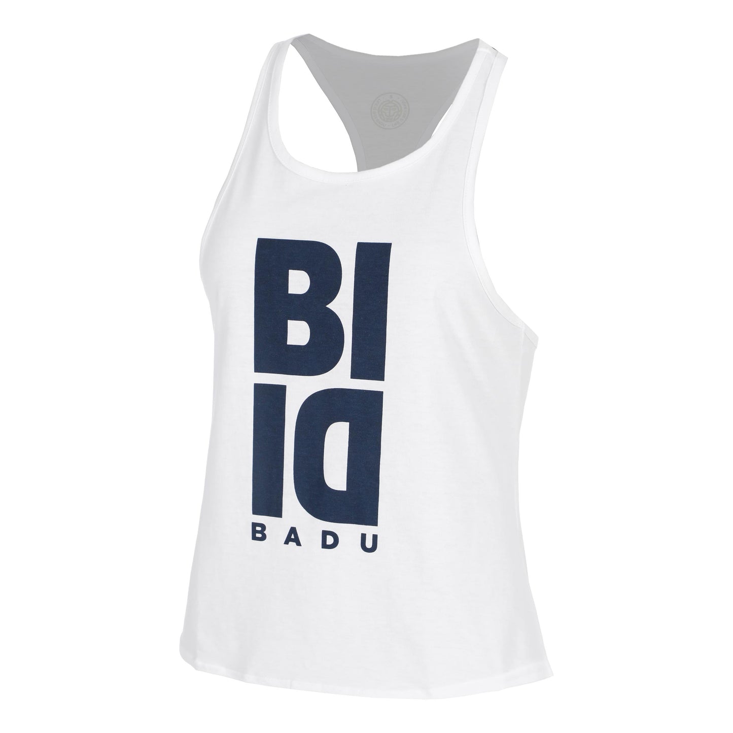 BIDI BADU Crew Logo Canottiera Donna-Bianco