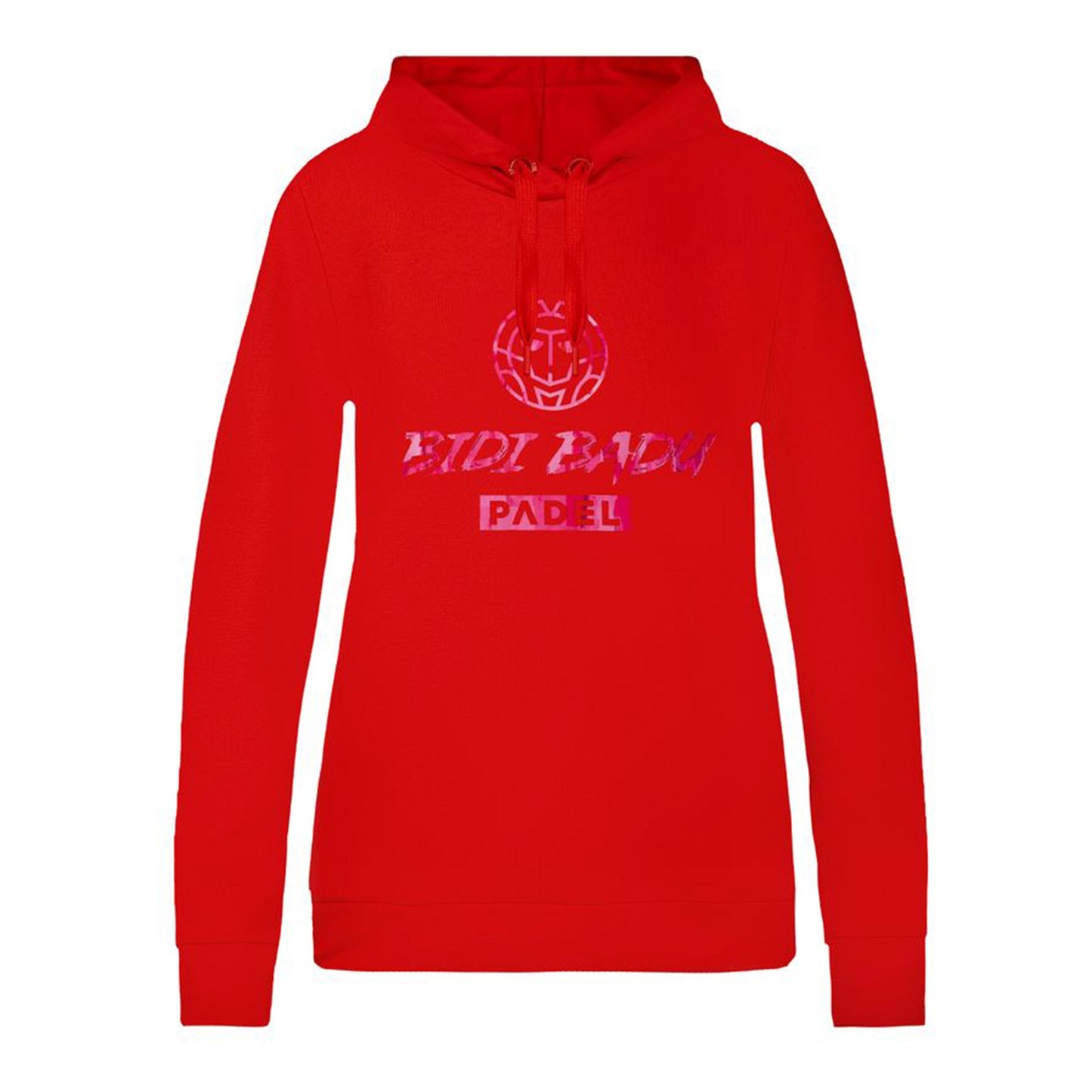 BIDI BADU Omono Lifestyle Felpa Con Cappuccio Donna-Rosso