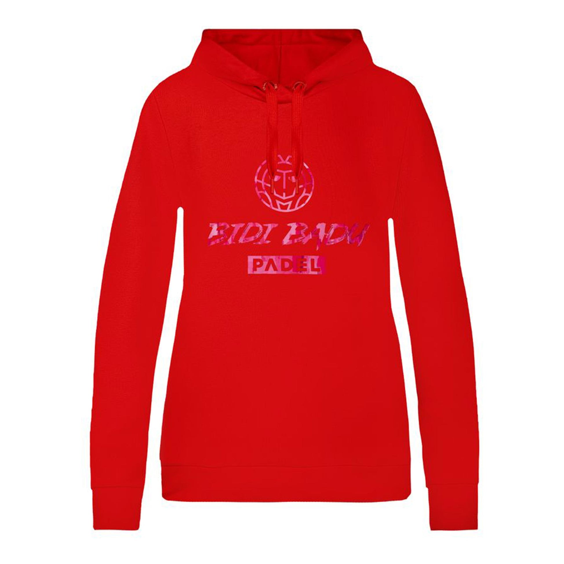 BIDI BADU Omono Lifestyle Felpa Con Cappuccio Donna-Rosso