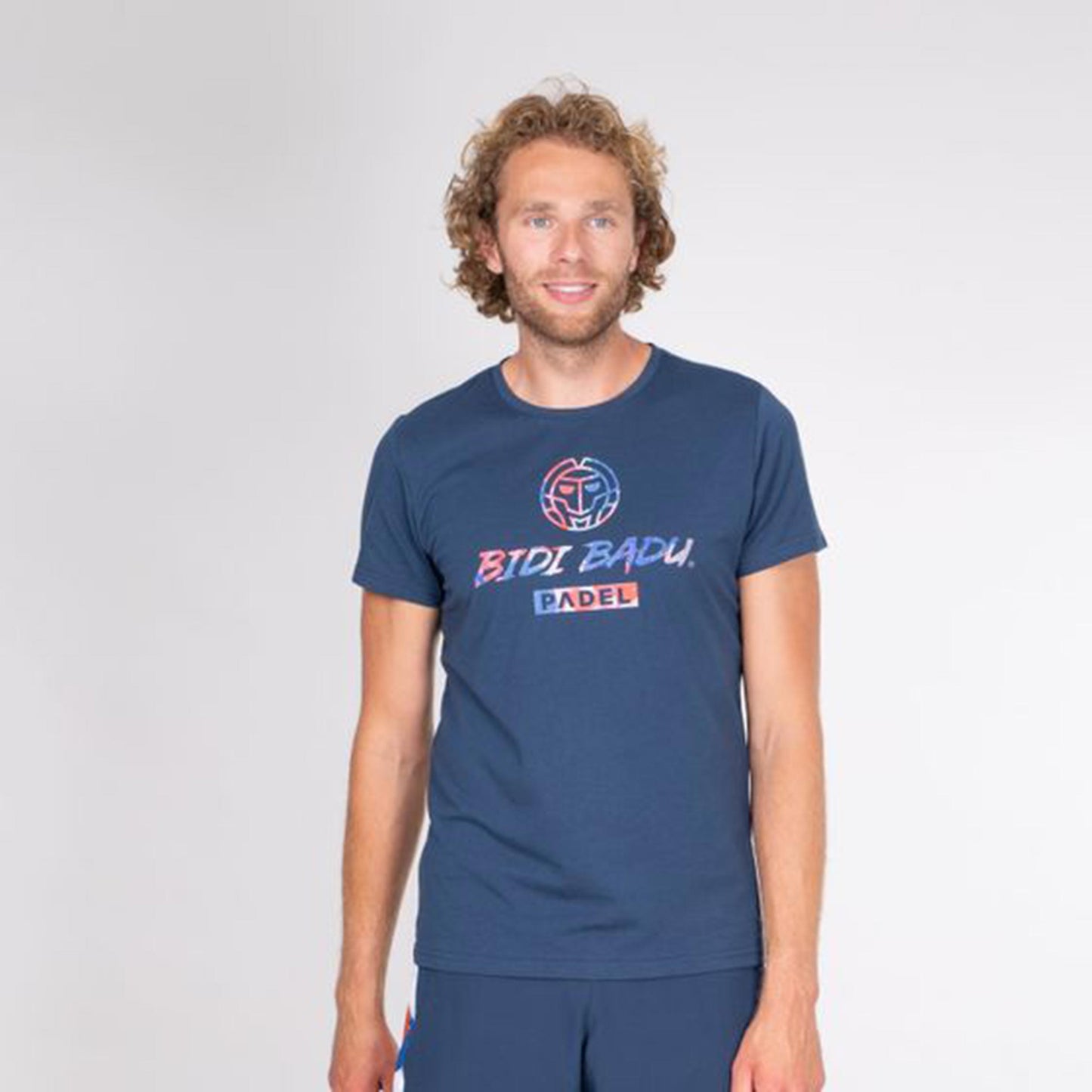 BIDI BADU Ugonna Lifestyle Maglietta Uomini-Blu Scuro