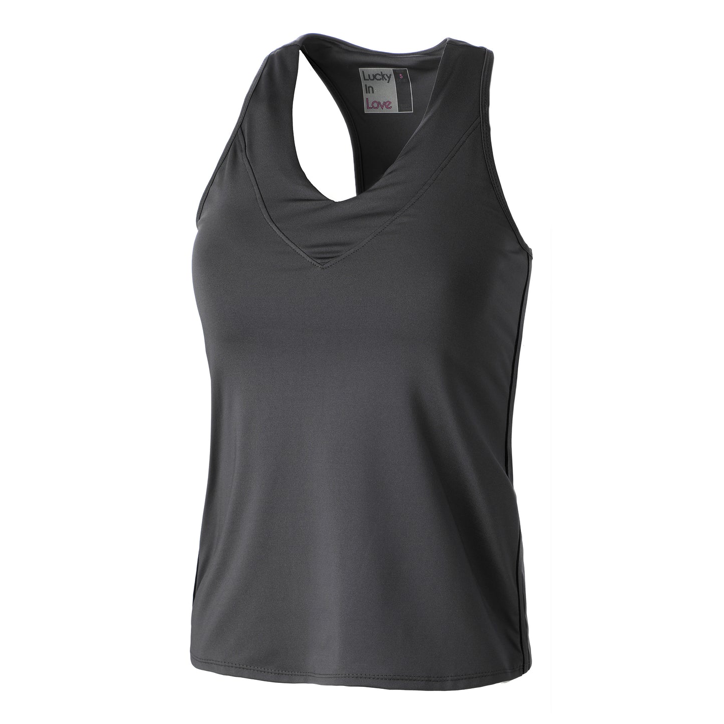 Lucky in Love V-Neck Canottiera Donna - blu scuro,