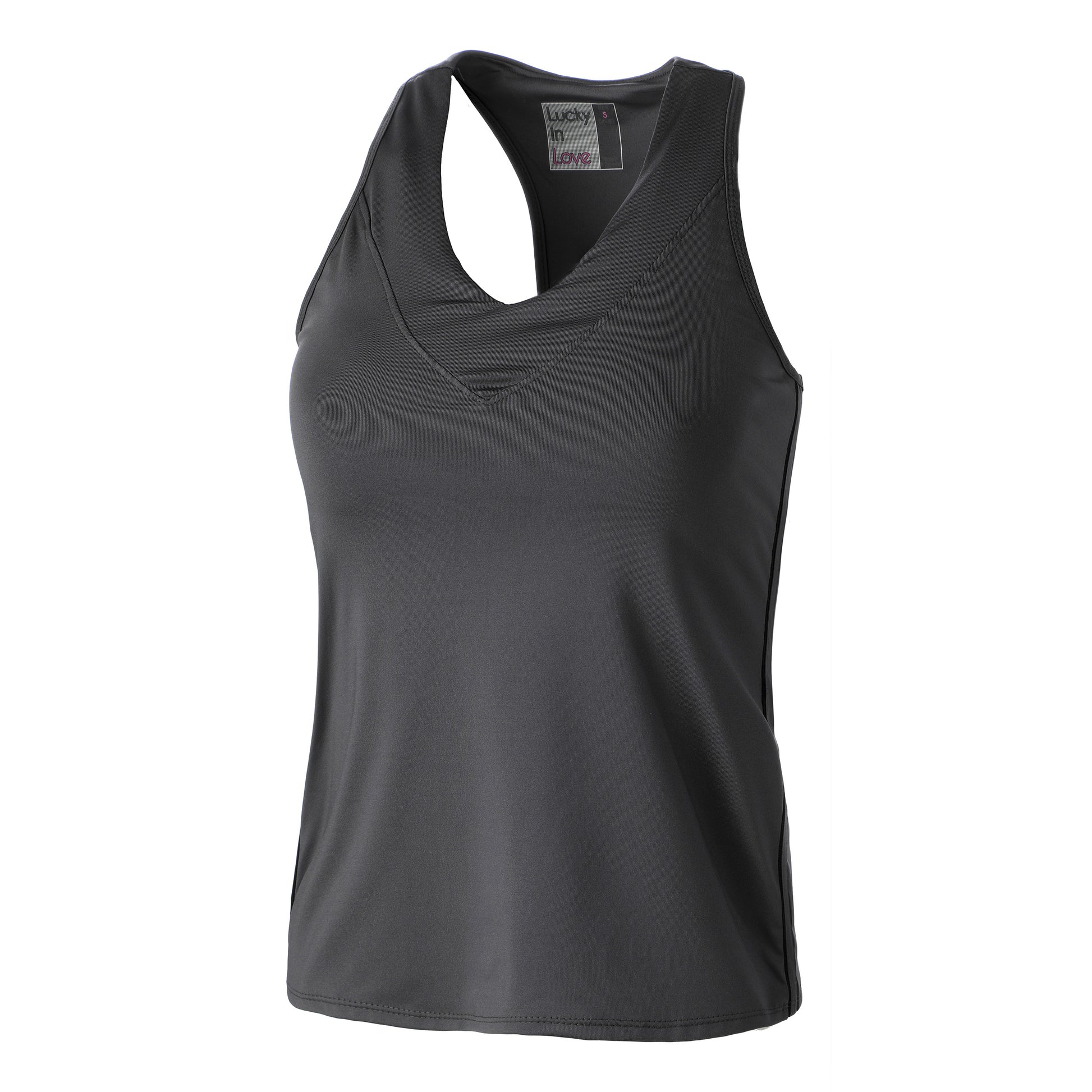 Lucky in Love V-Neck Canottiera Donna - blu scuro,