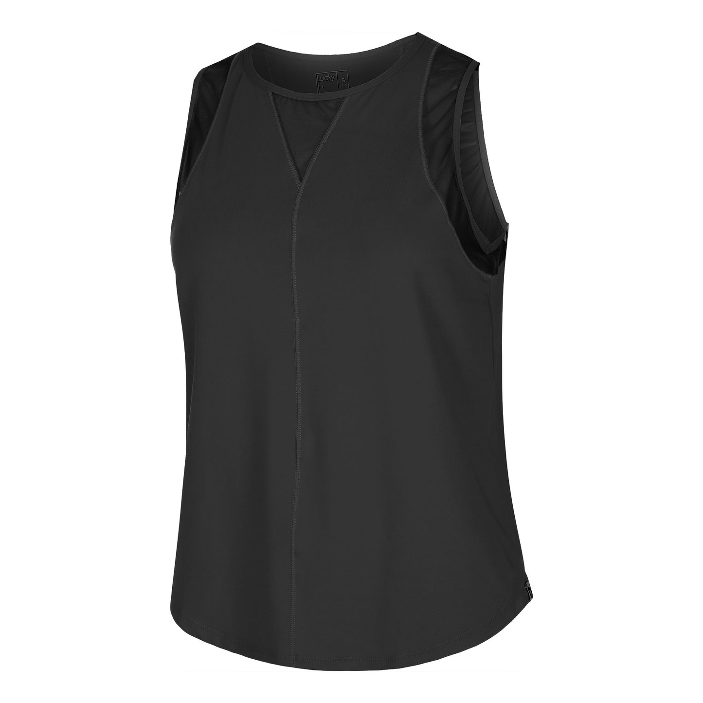 Lucky in Love Chill Out Canottiera Donna - nero