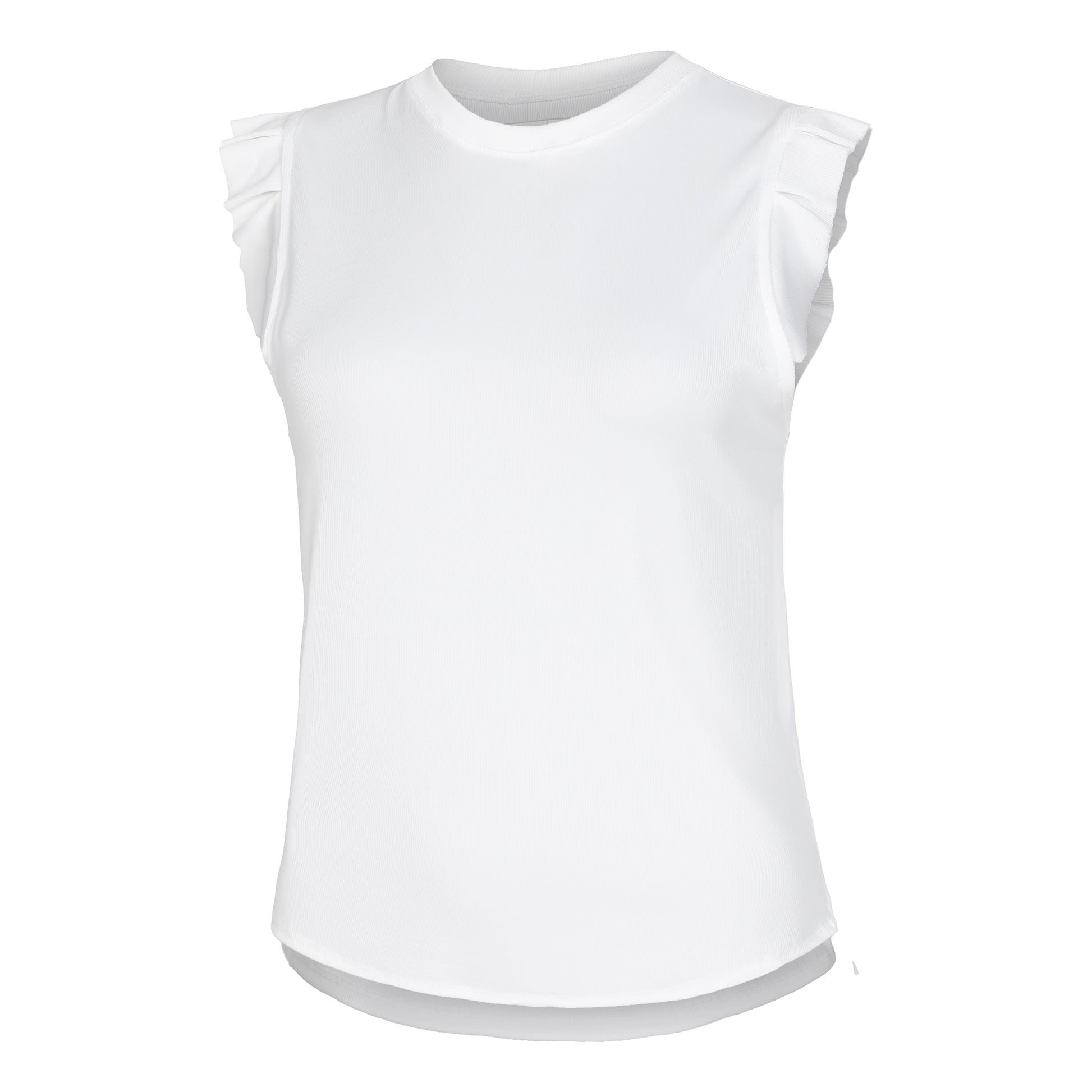Lucky in Love Bring It On Rib Canottiera Donna-Bianco