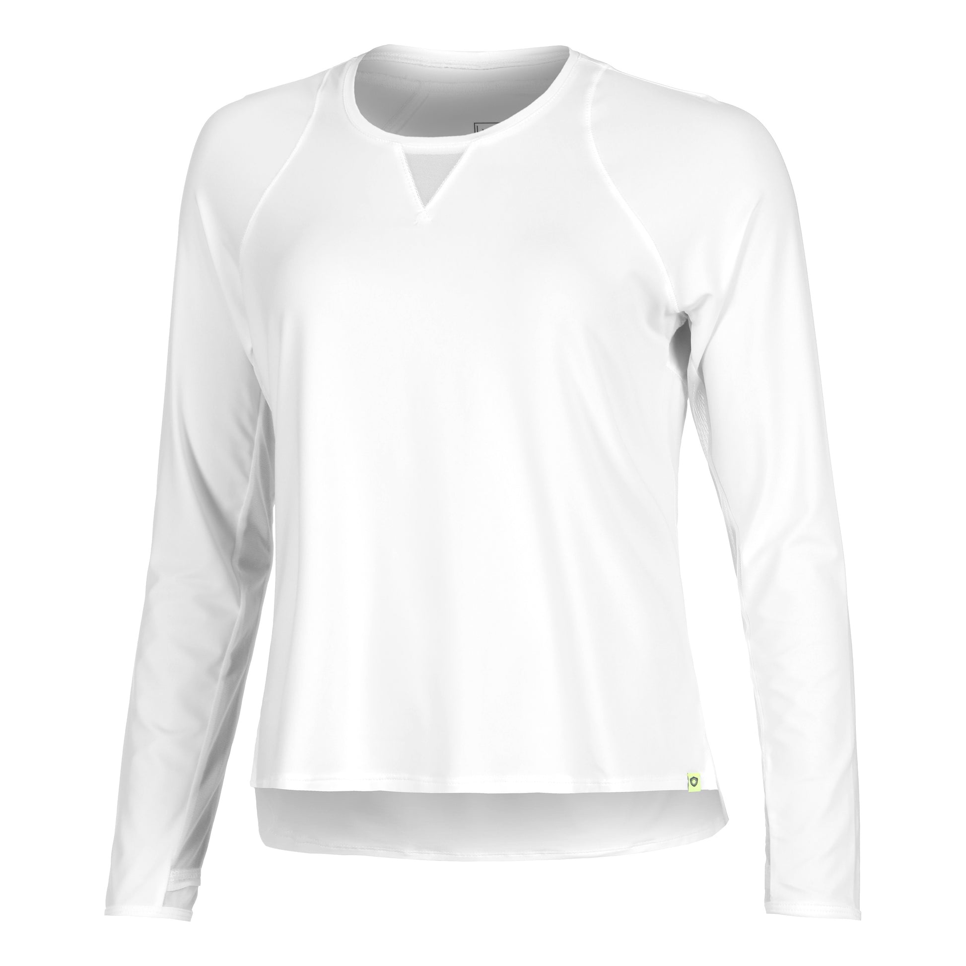 Lucky in Love High Low Breezy Manica lunga Donna - bianco,