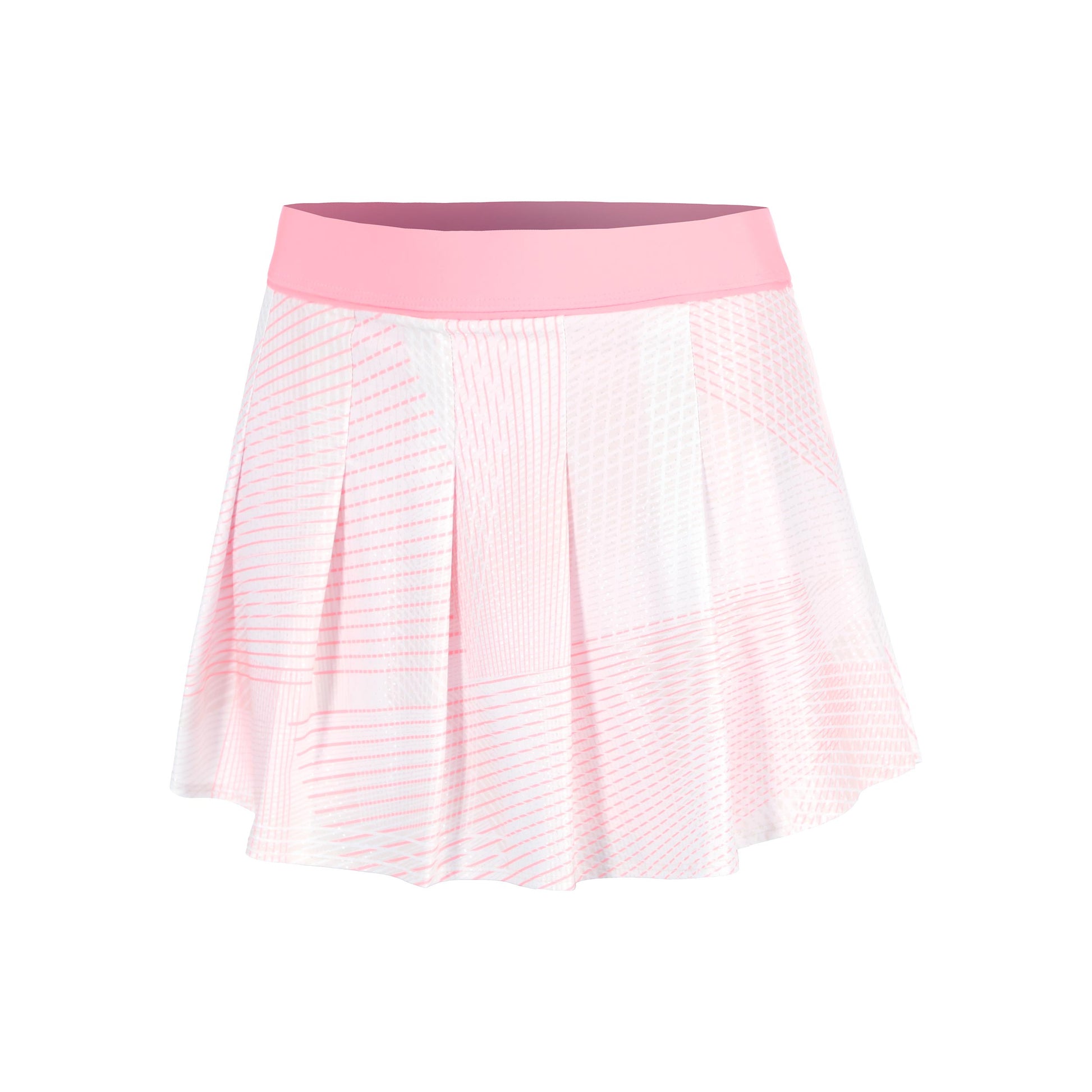 Lucky in Love Spin Around Pleat 13.5in Gonna Donna-Rosa,Bianco