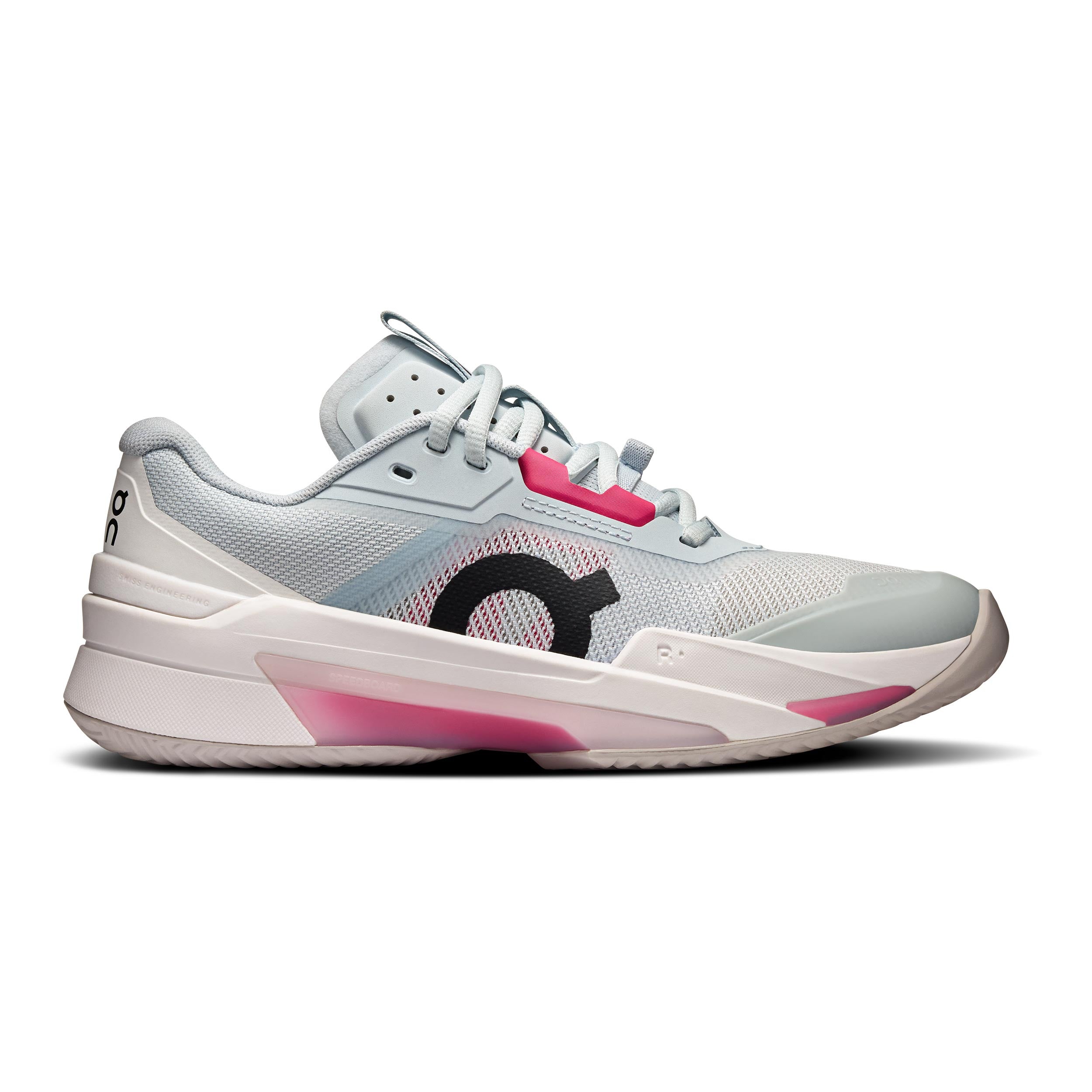 On THE ROGER Pro Fire Scarpa per terra rossa Donna - blu chiaro, rosa