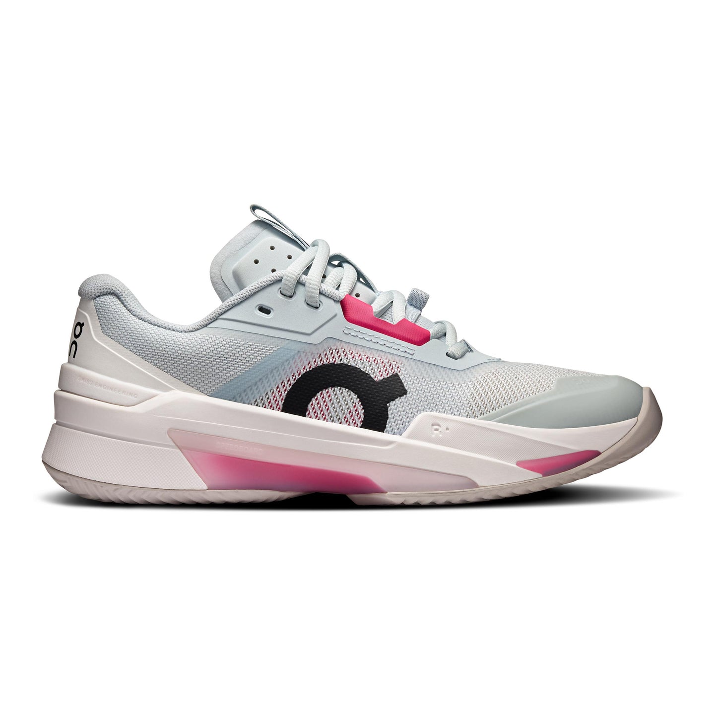 On THE ROGER Pro Fire Scarpa per terra rossa Donna - blu chiaro, rosa