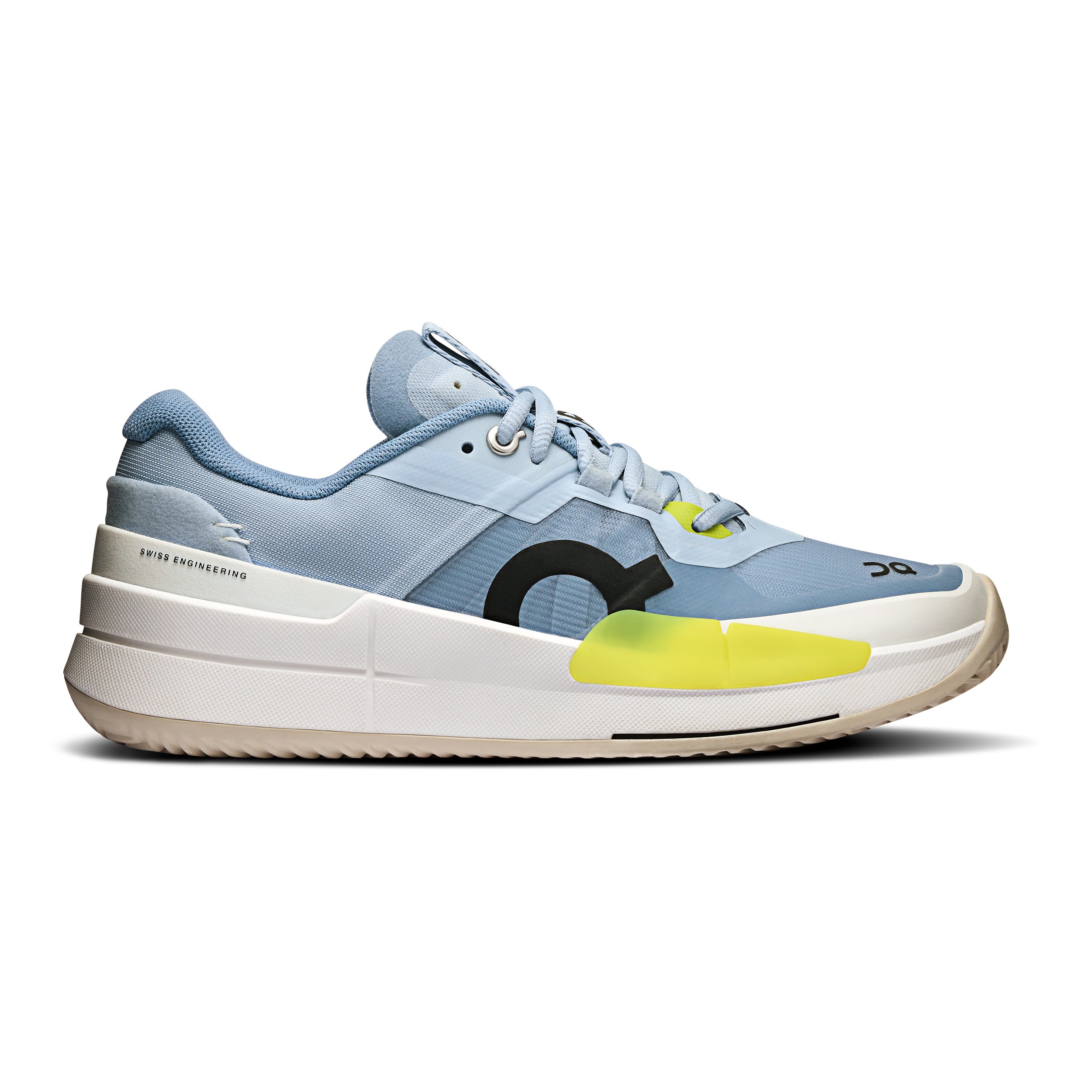 On The Roger Pro 2 Scarpa Per Terra Rossa Donna-Blu Chiaro,Giallo