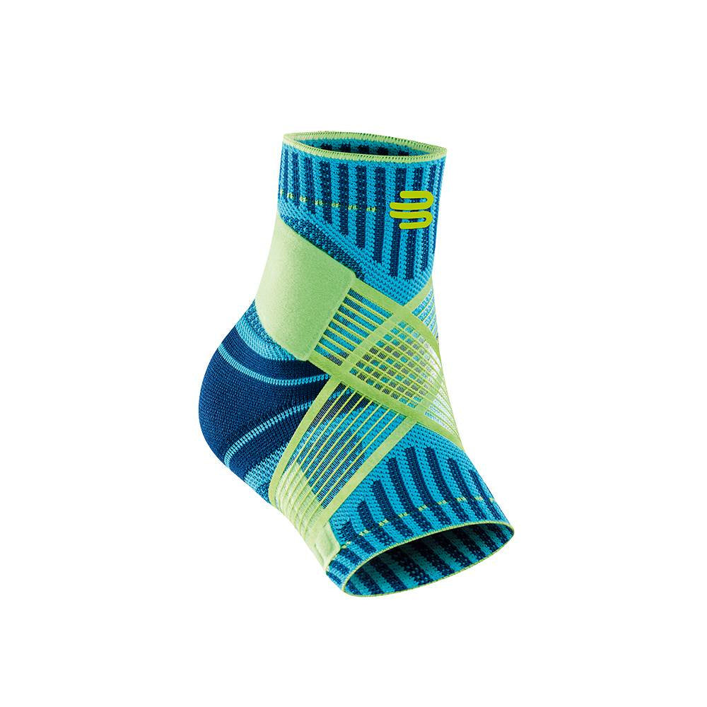 Bauerfeind Sports Ankle Support Bendaggio Per Caviglia A Destra-Turchese, Lime