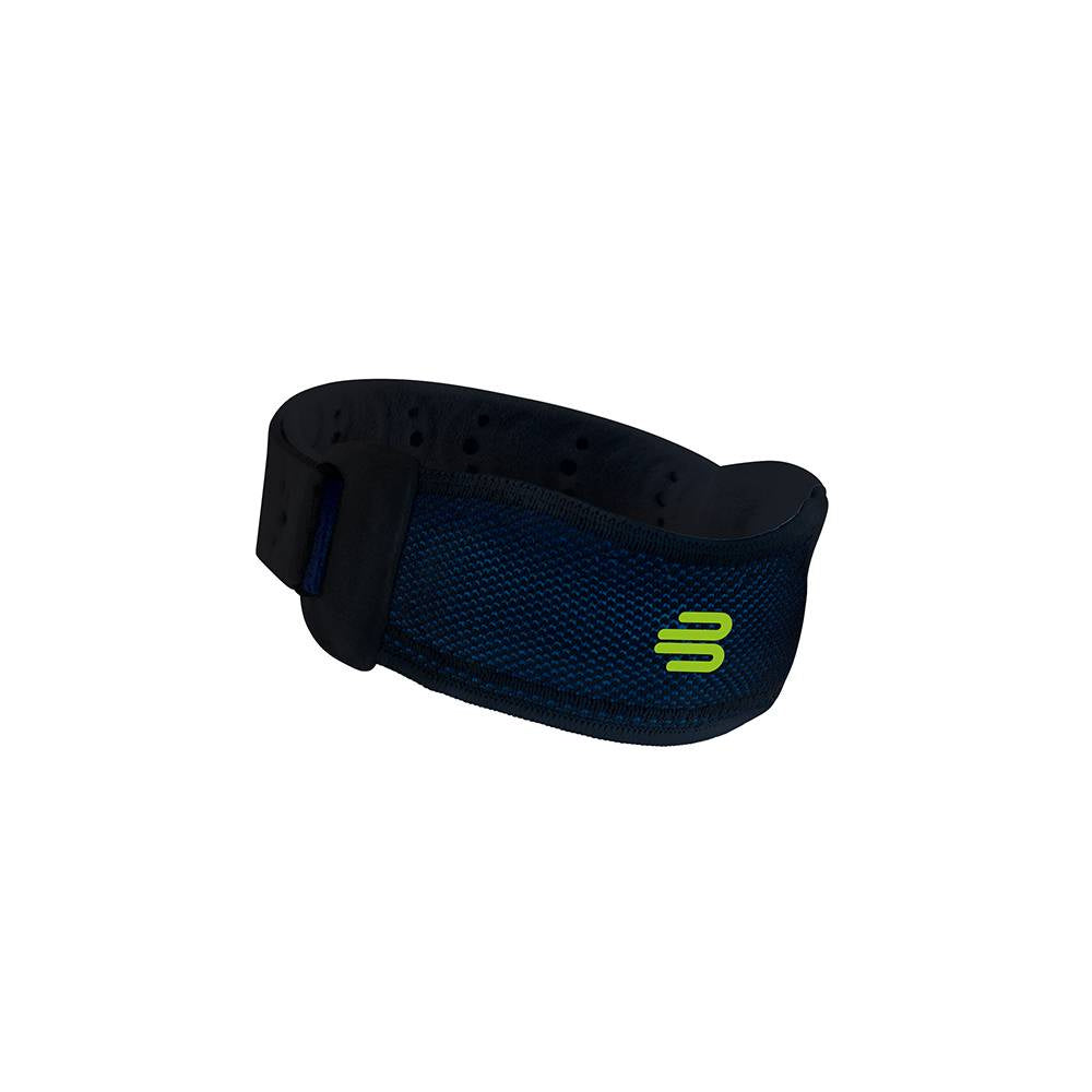 Bauerfeind Sports Knee Strap Bendaggio Patella-Nero, Blu Scuro