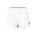Teamline 2in1 Pantaloncino Attillato Donna-Bianco