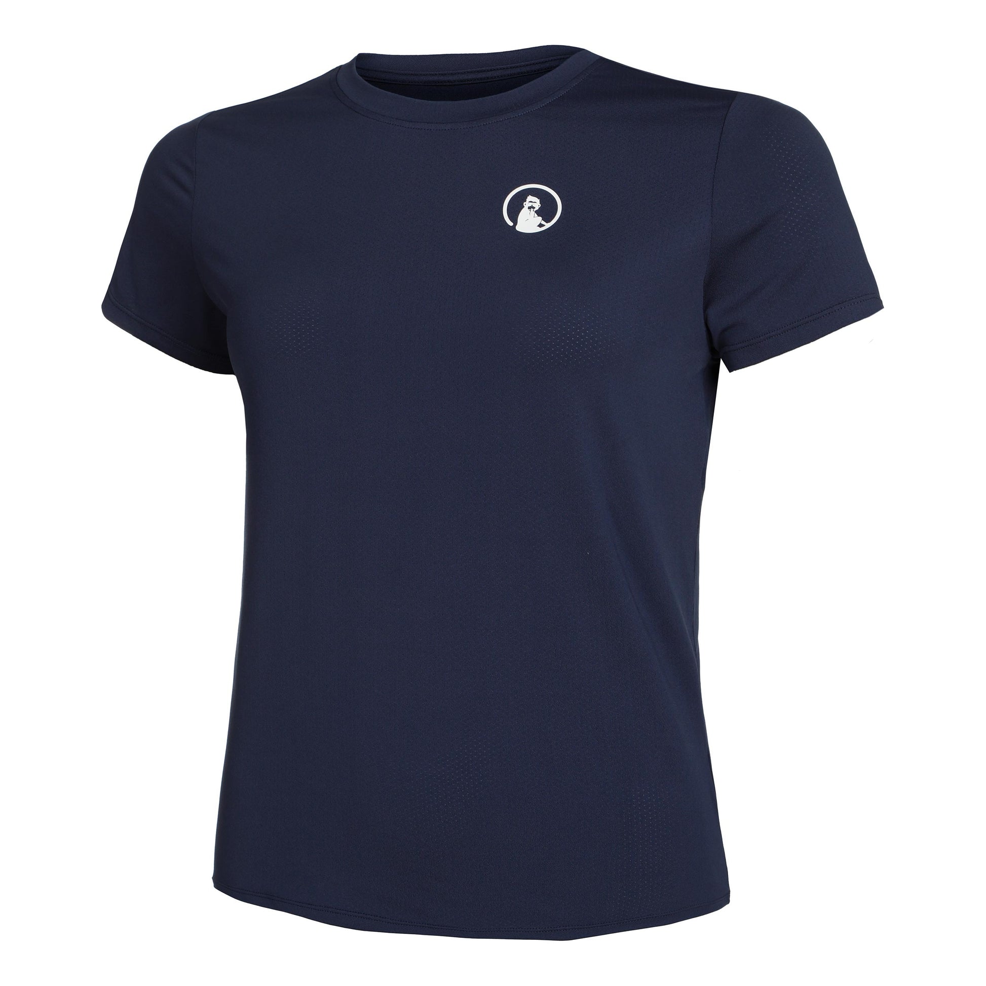 Quiet Please Retriever Maglietta Donna-Blu Scuro