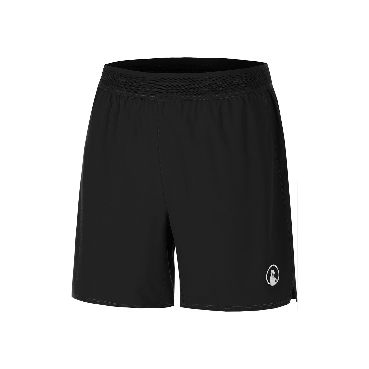Quiet Please Challenger 2in1 7inch Pantaloncini Uomini-Nero,Bianco