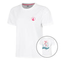 Create Flower Maglietta Donna-Bianco,Multicolore