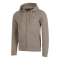 Tonal Core Zip Felpa Uomini - grigio, marrone