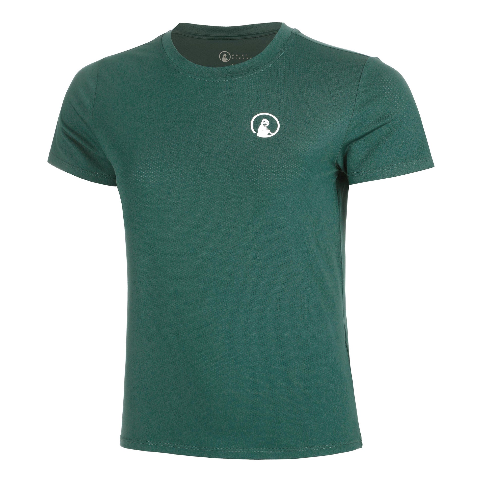 Quiet Please Retriever Maglietta Donna-verde