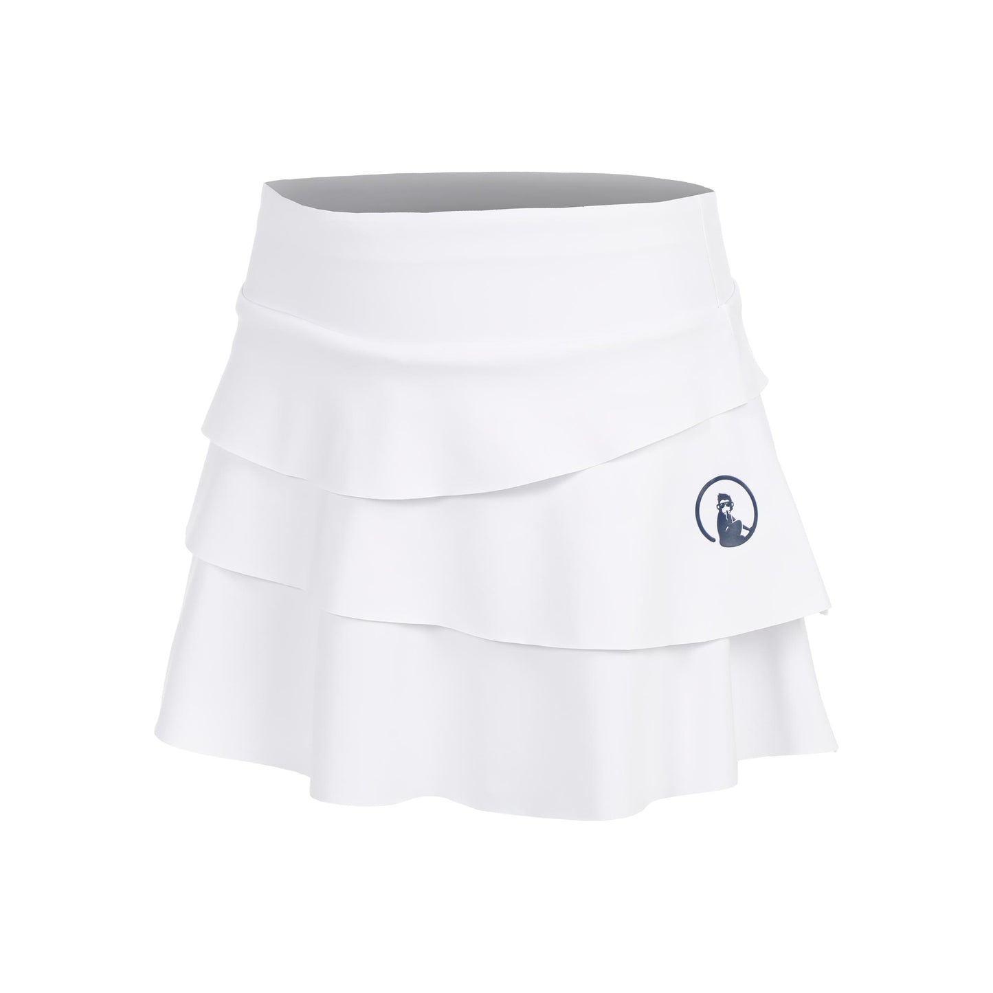Quiet Please Flounce Gonna Ragazze-bianco