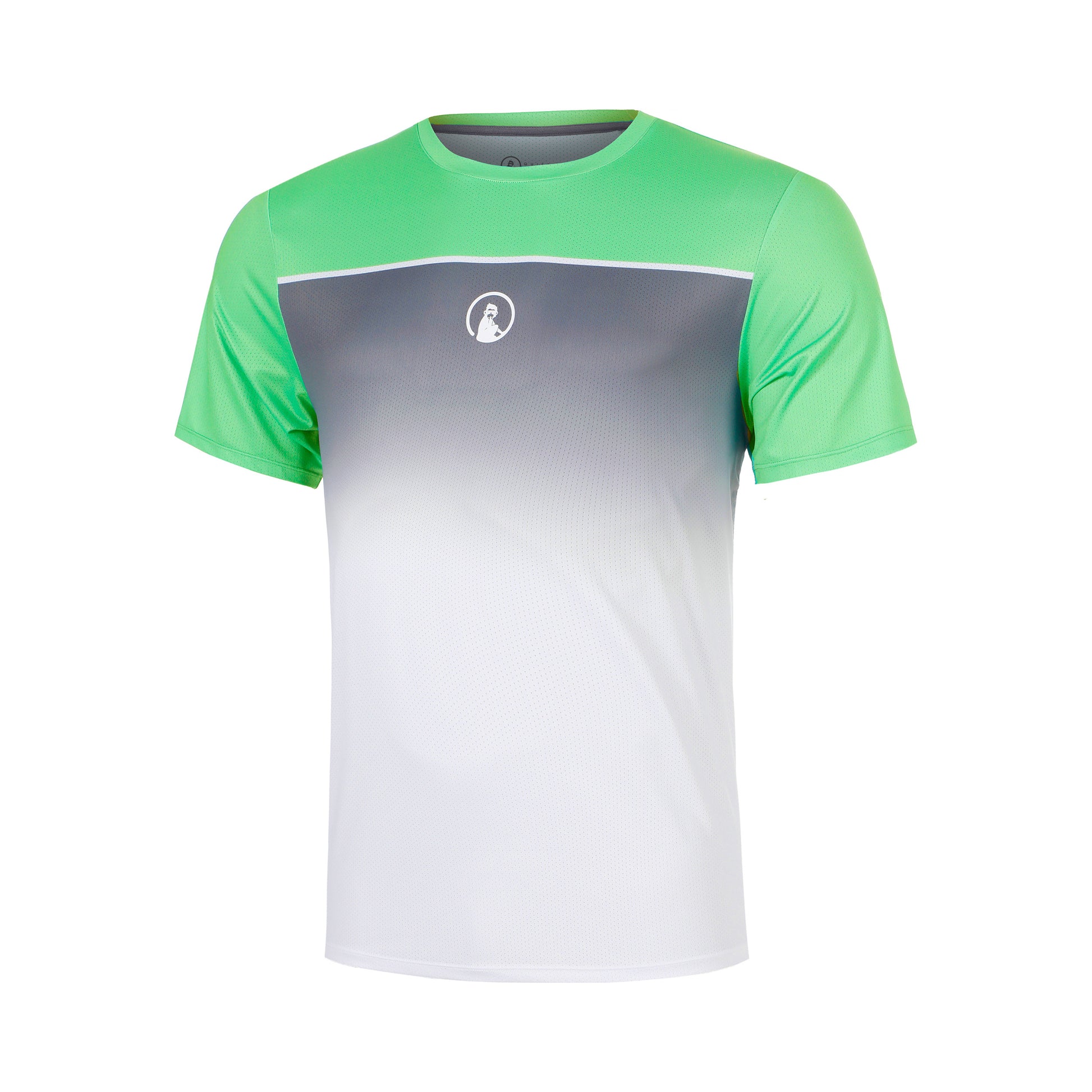 Quiet Please Joy Receiver Faded Maglietta Ragazzi - verde, bianco